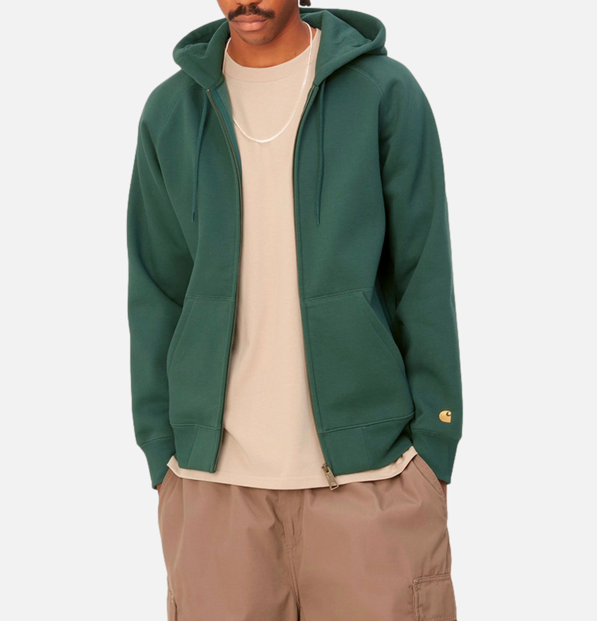 Carhartt WIP | Chase Hooded Jacket Green | Shop Royalcheese Paris
