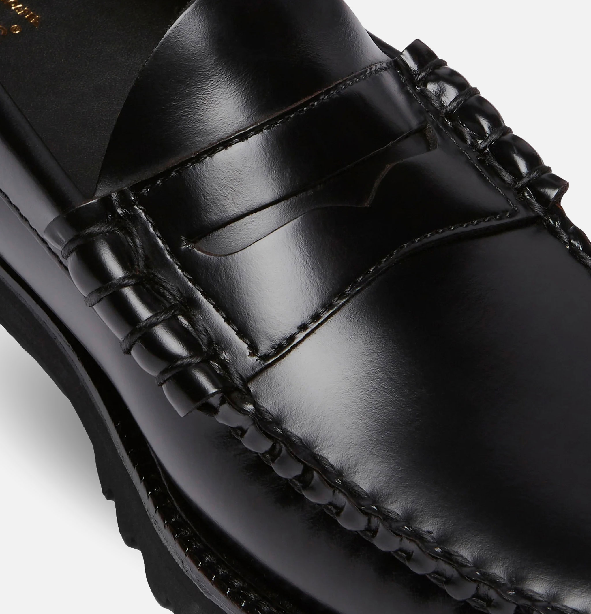 G.H Bass | Larson 90's Penny Loafer Black | Royalcheese Paris
