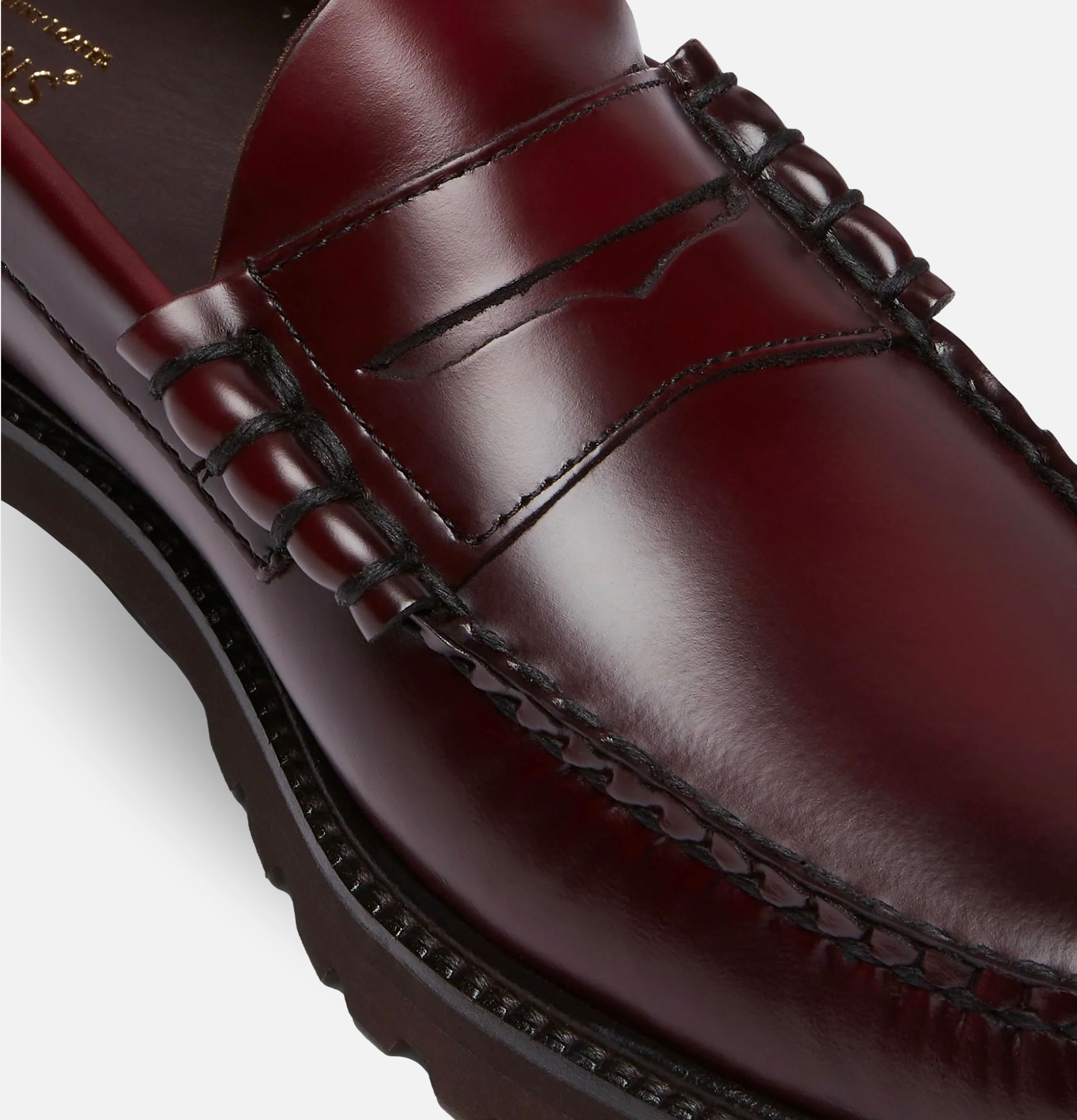 G.H Bass | Larson 90's Penny Loafer Wine | Royalcheese Paris