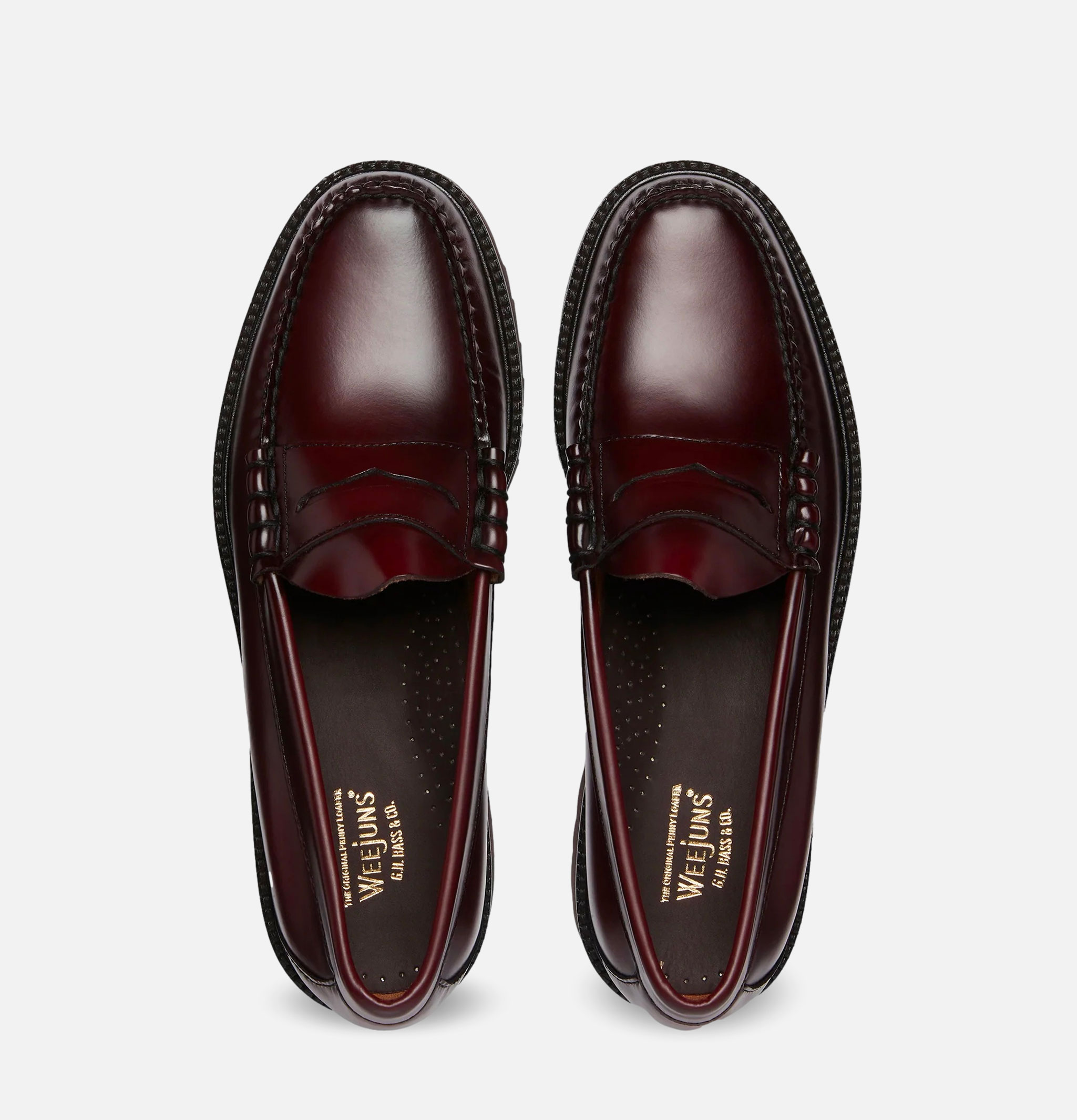 G.H Bass | Larson 90's Penny Loafer Wine | Royalcheese Paris