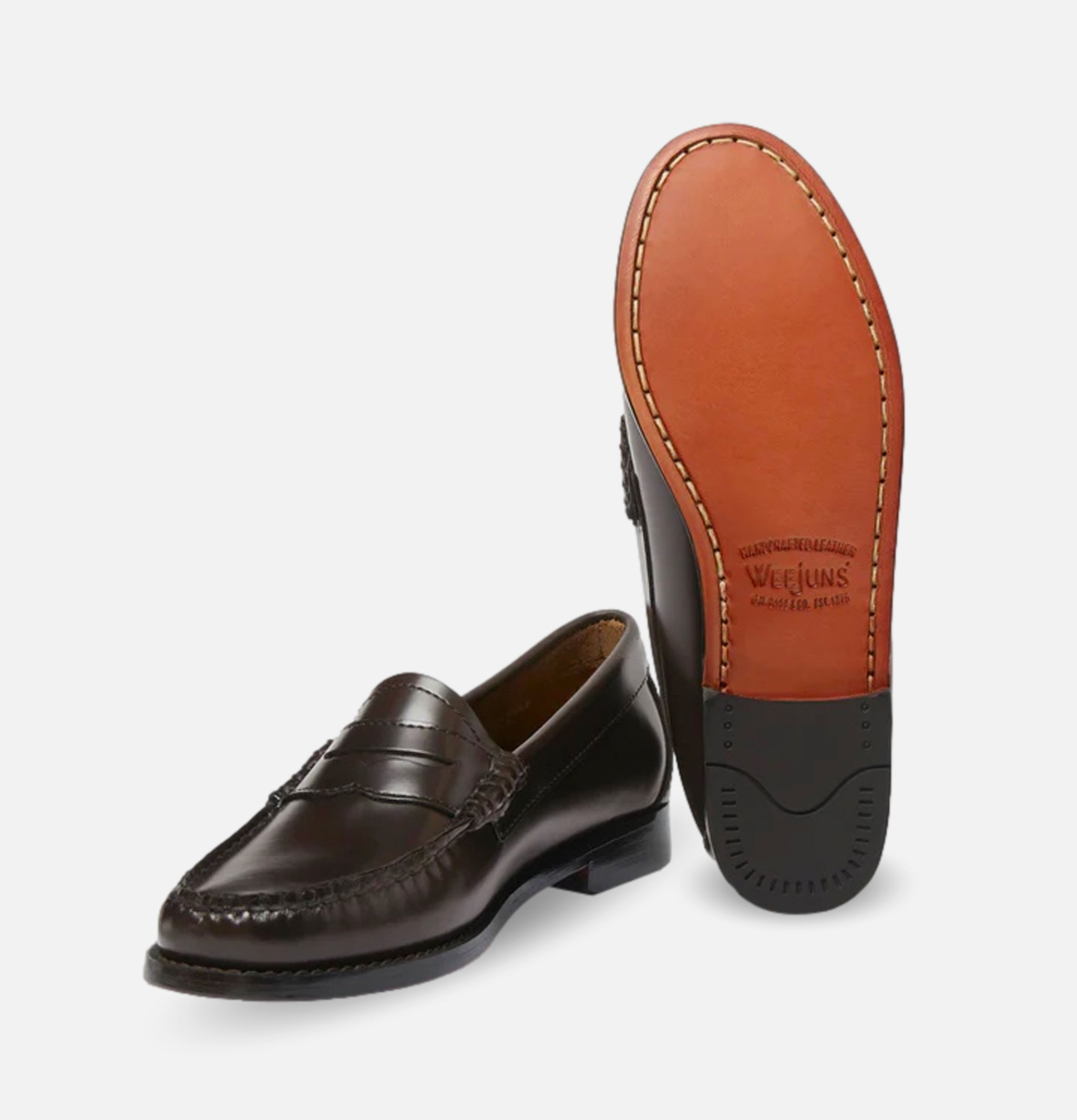 G.H Bass | Mocassin Weejuns Chocolate | Royalcheese Paris