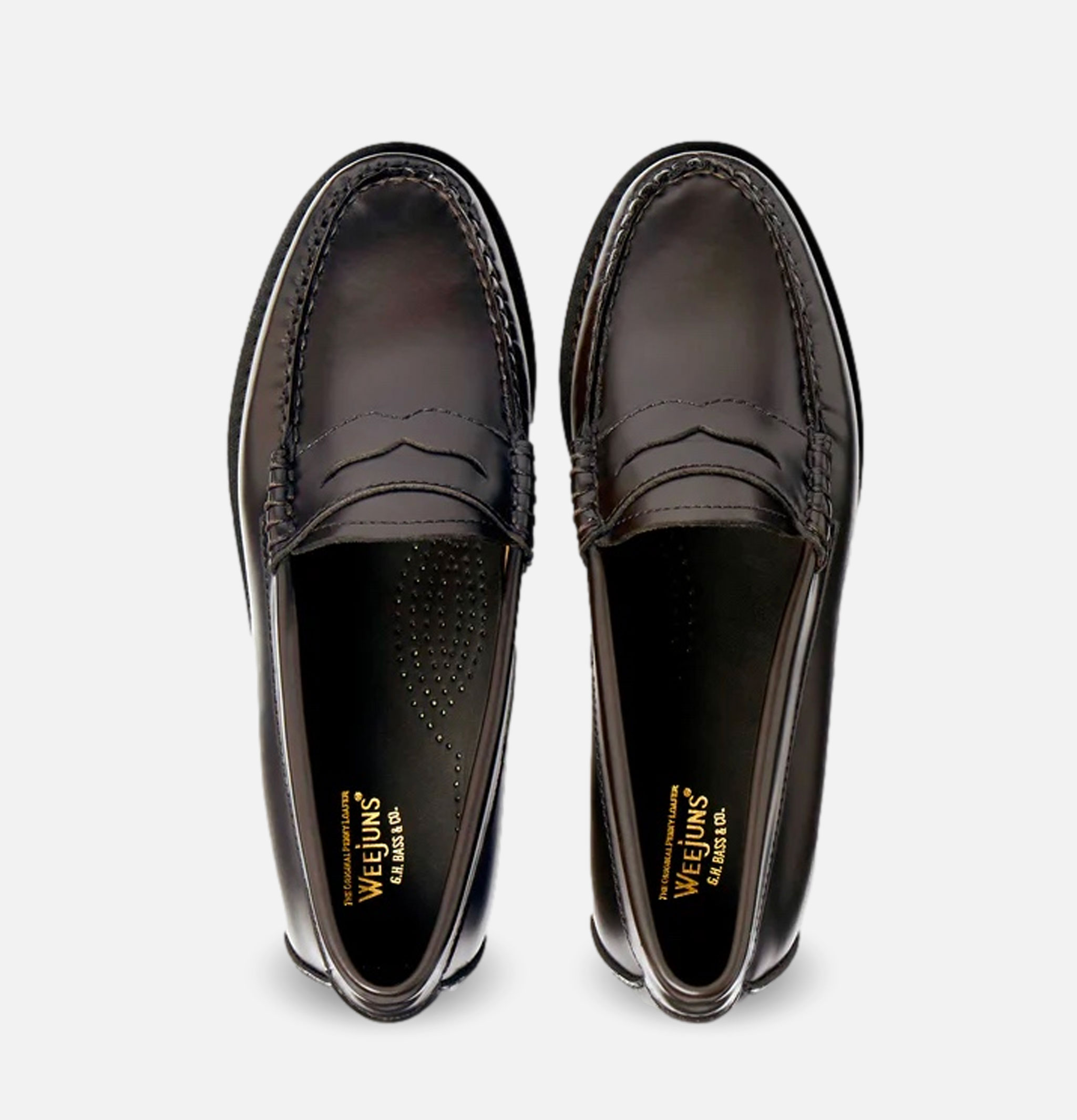 G.H Bass | Mocassin Weejuns Chocolate | Royalcheese Paris