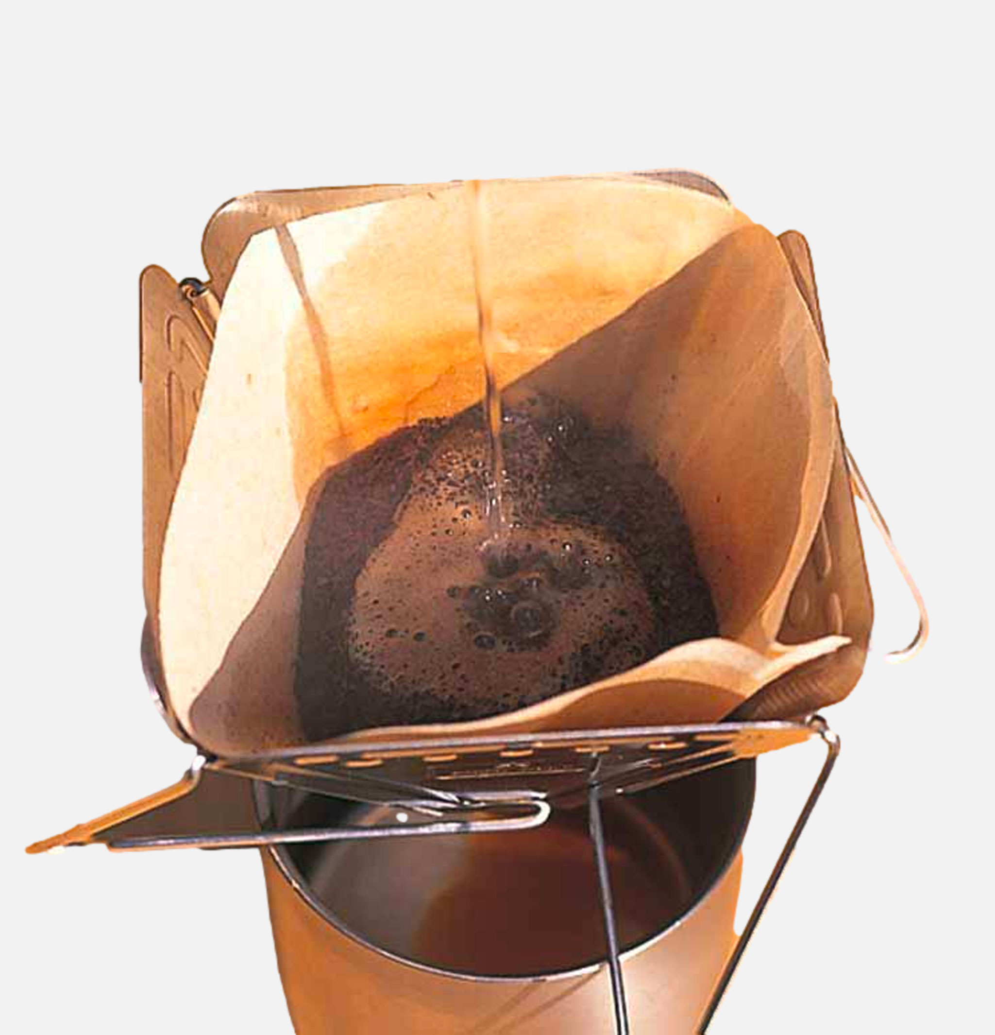 Snow Peak Folding Coffee Drip acier inoxydable
