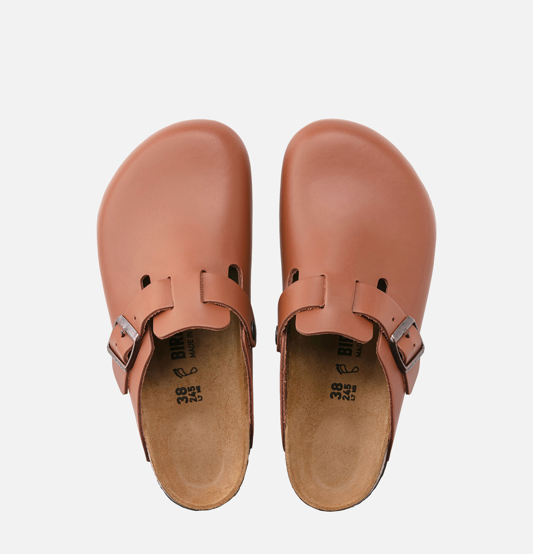 Birkenstock Sabots Boston Narrow Ginger