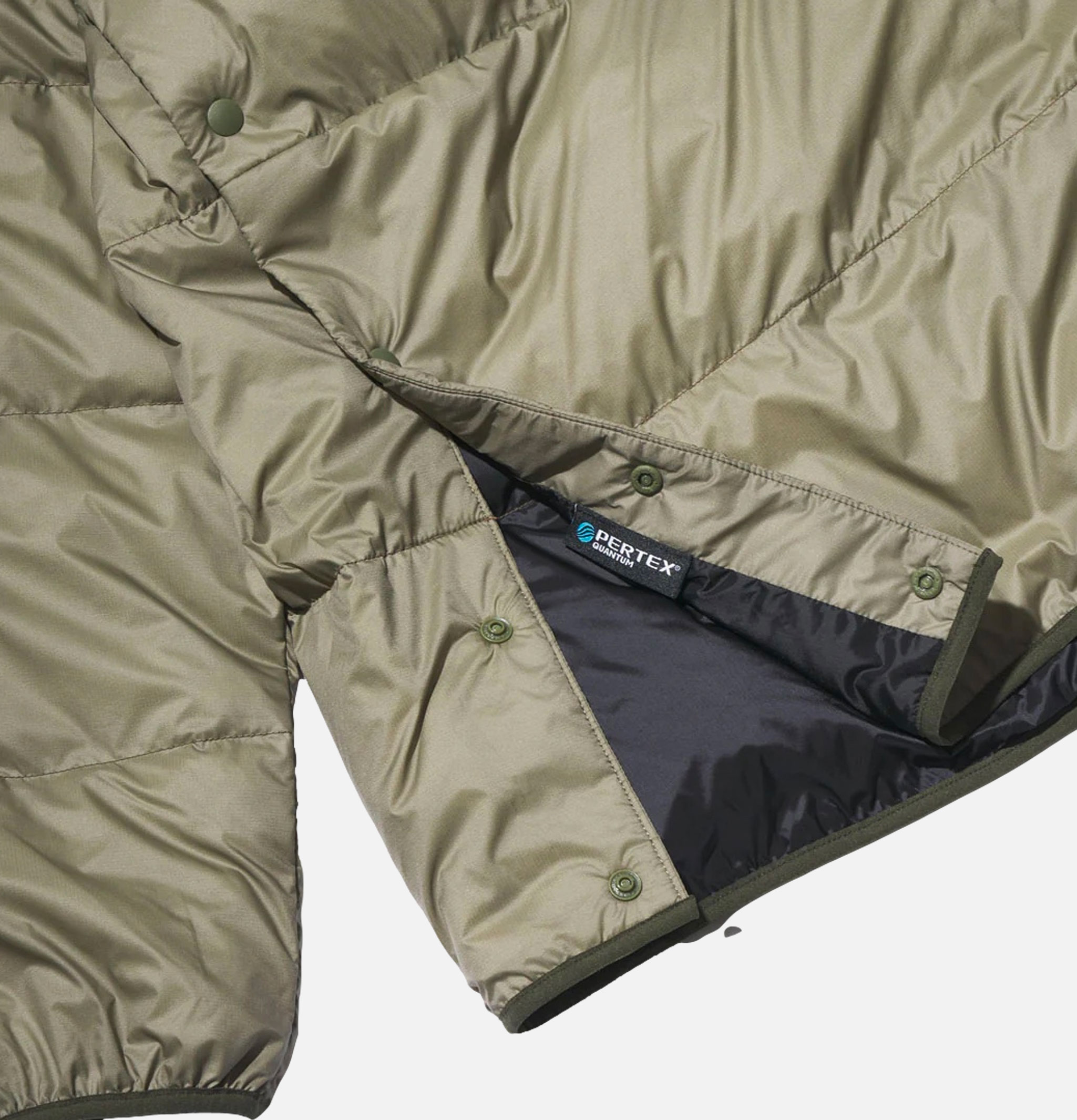 Goldwin Doudoune Pertex Quantum Down Pullover Oak Green