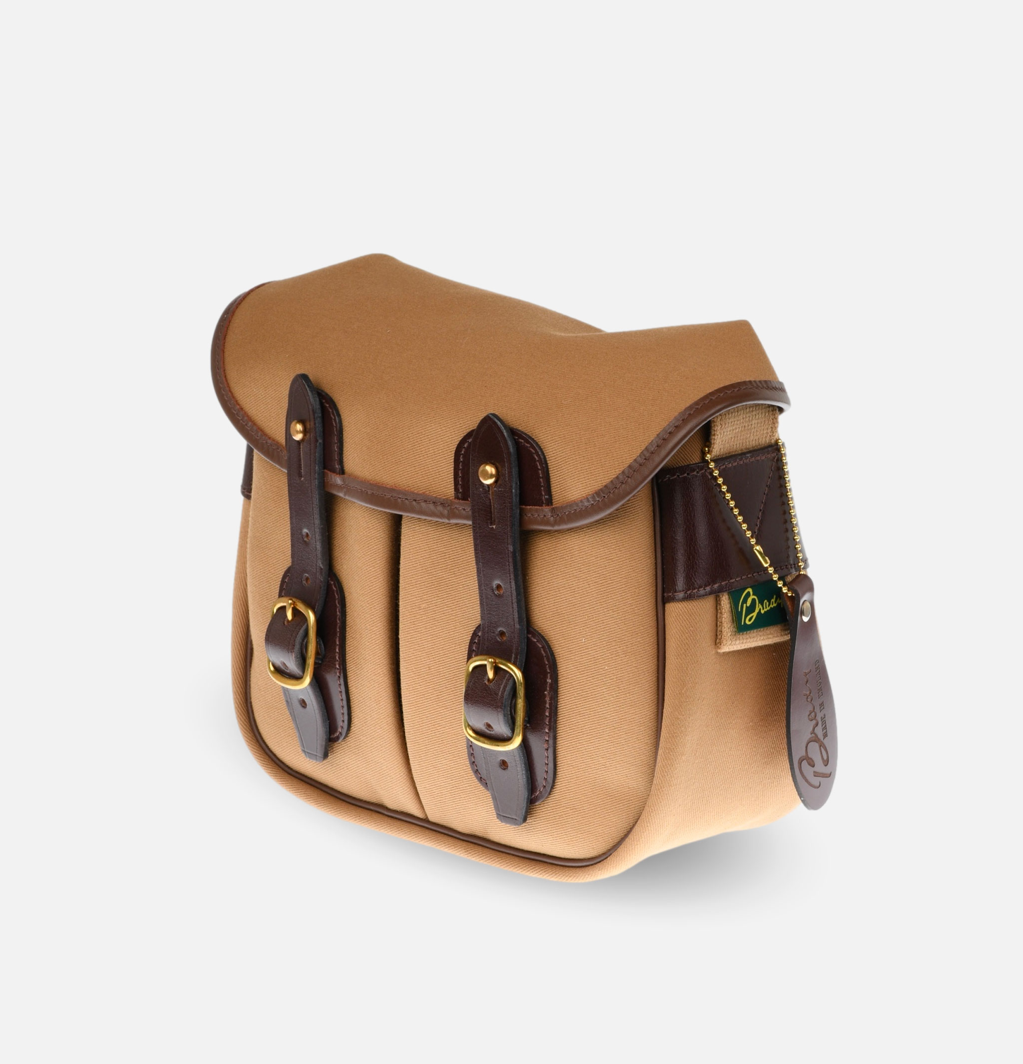 Sac Brady Bags Norfolk Trout Canvas Khaki.