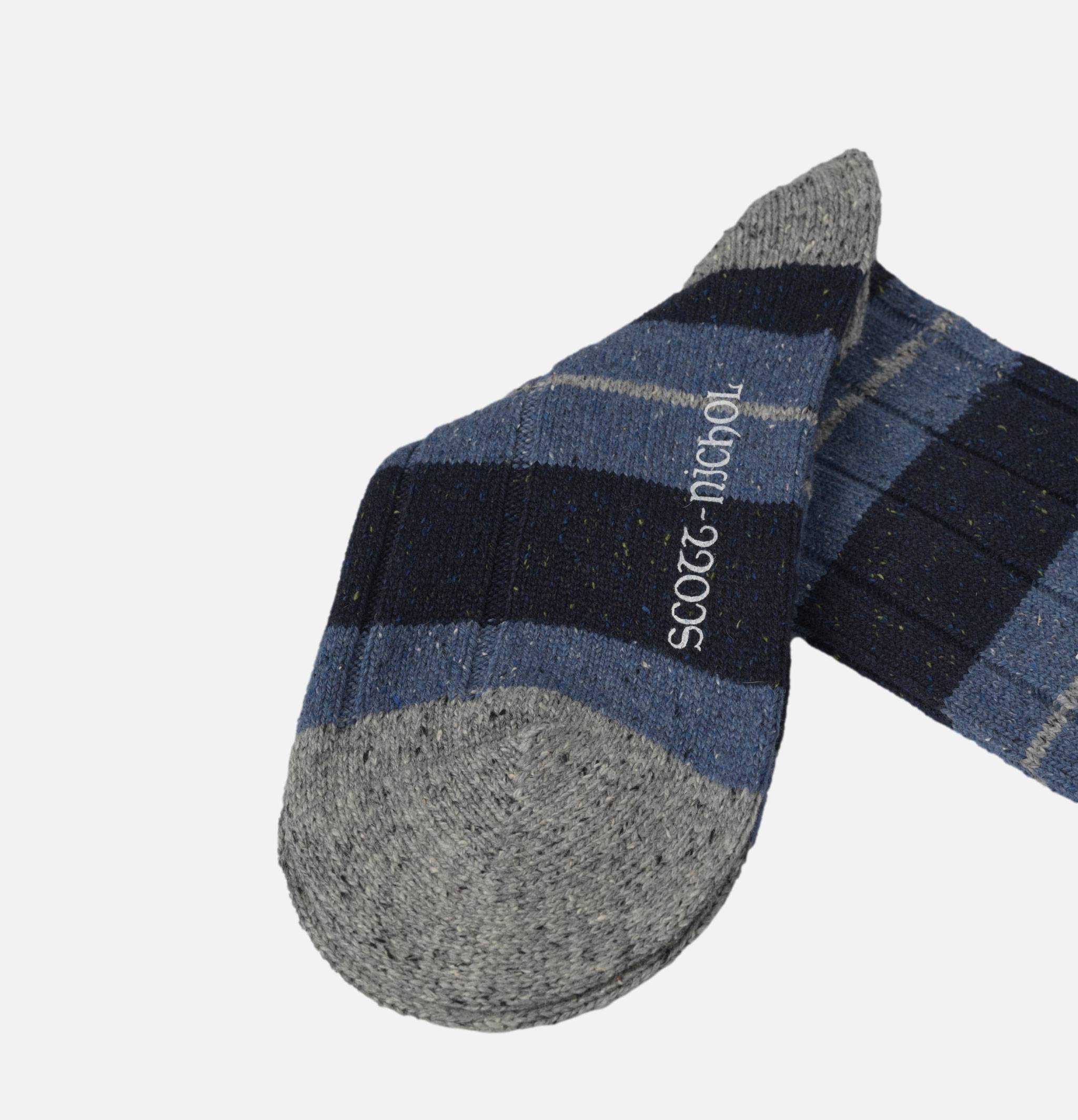 Scott-Nichol by Pantherella Chaussettes Bayfield Navy