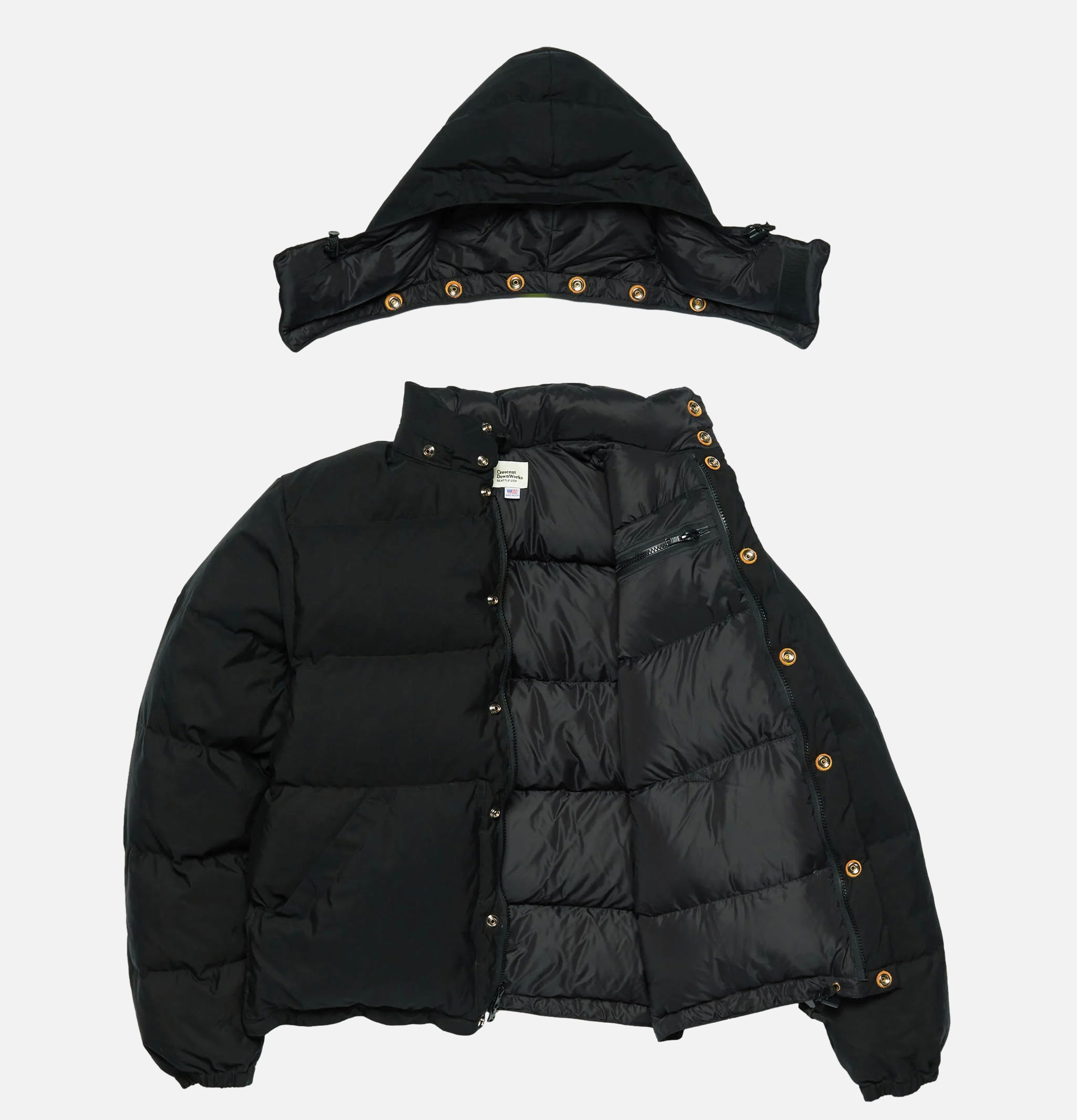 Veste Crescent Down Works Black
