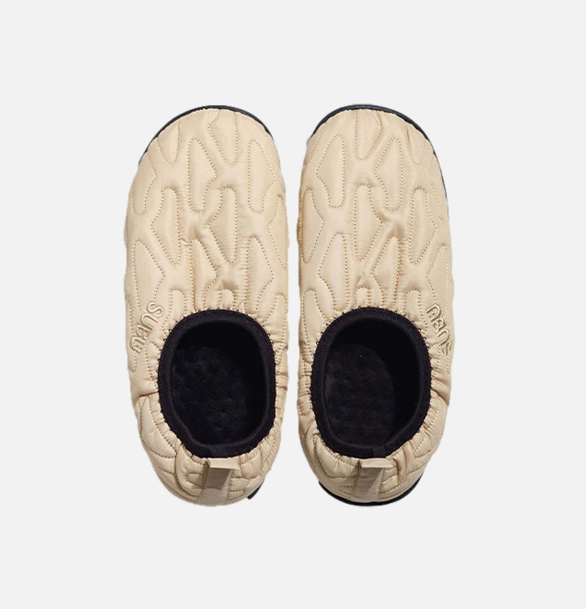 Subu Tokyo Chaussons Packable Outline Beige