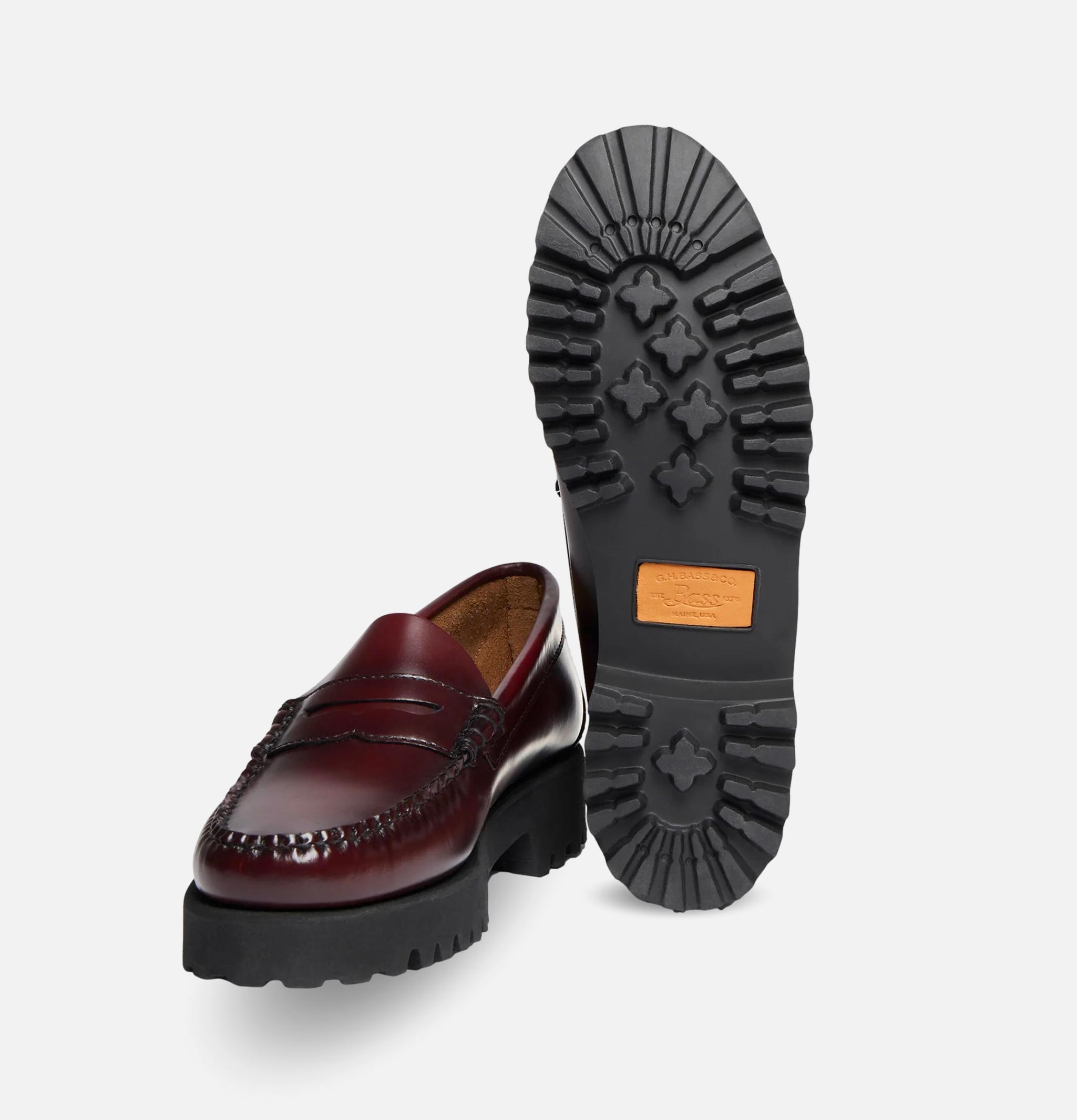 Mocassin Femme Gh Bass Larson Wine