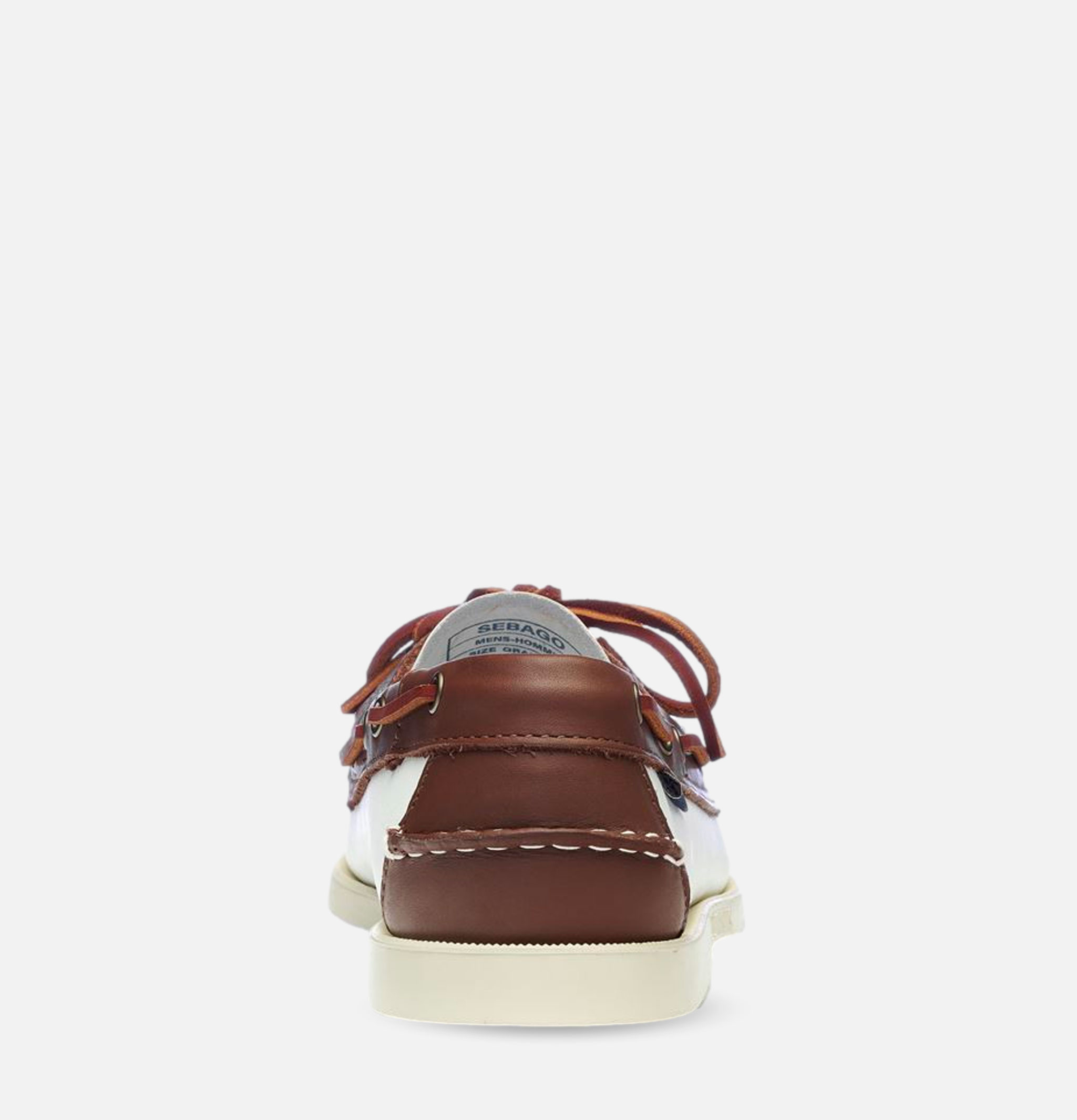 Chaussures Docksides Portland White brown