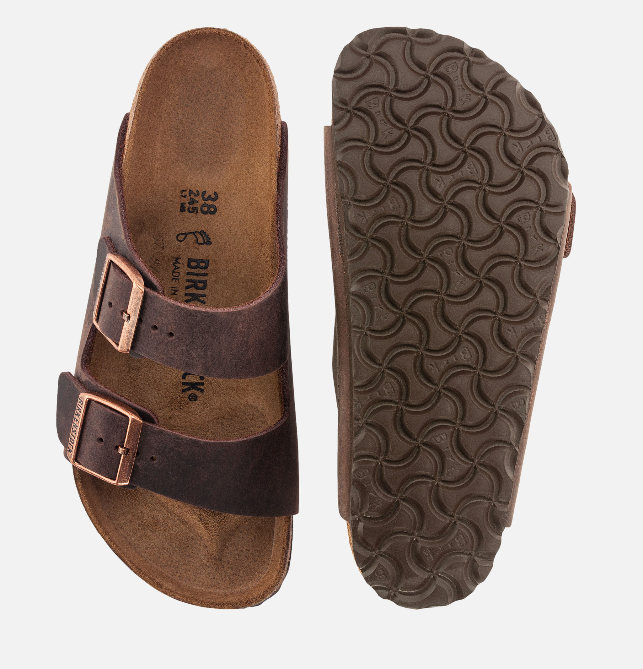 Birkenstock Sandales Arizona Habana Natural