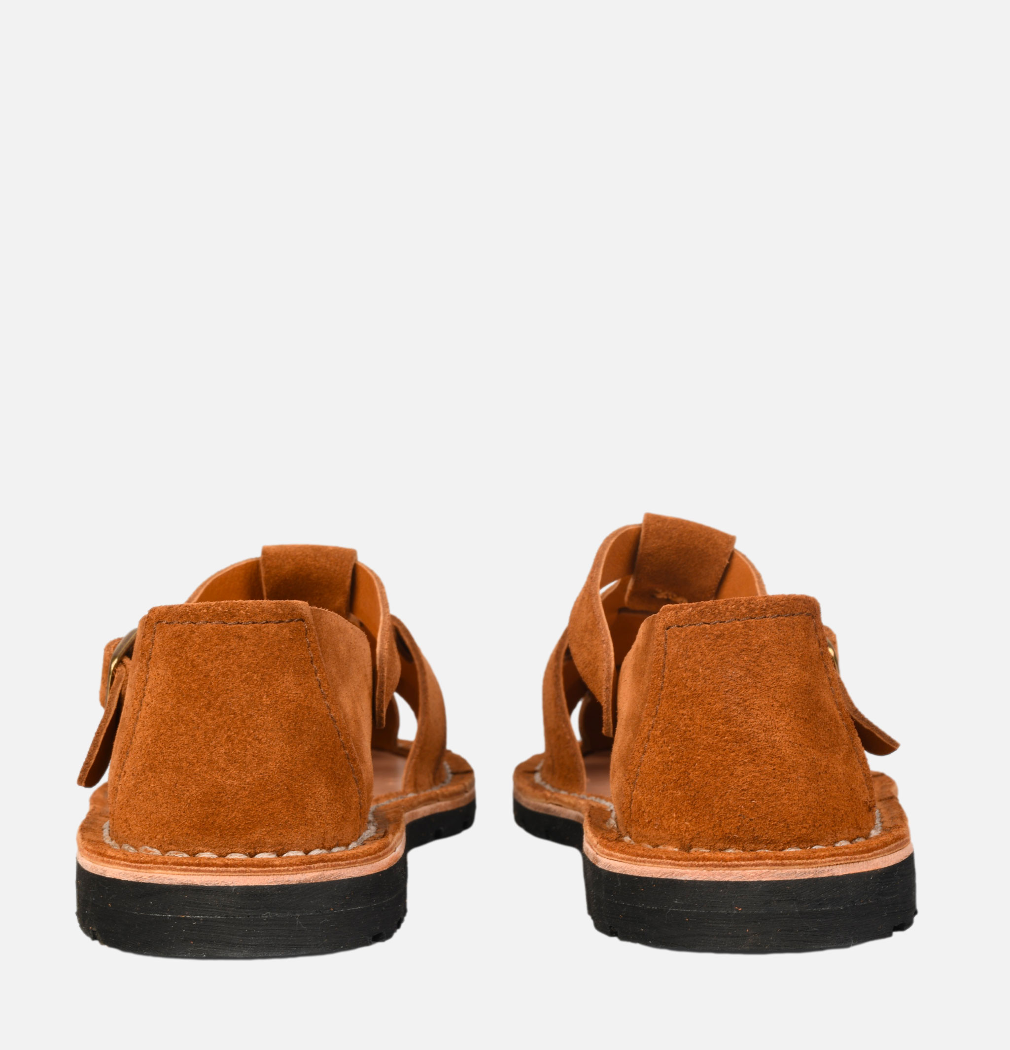 Steve Mono 10/12 Artisanal Sandal Cognac