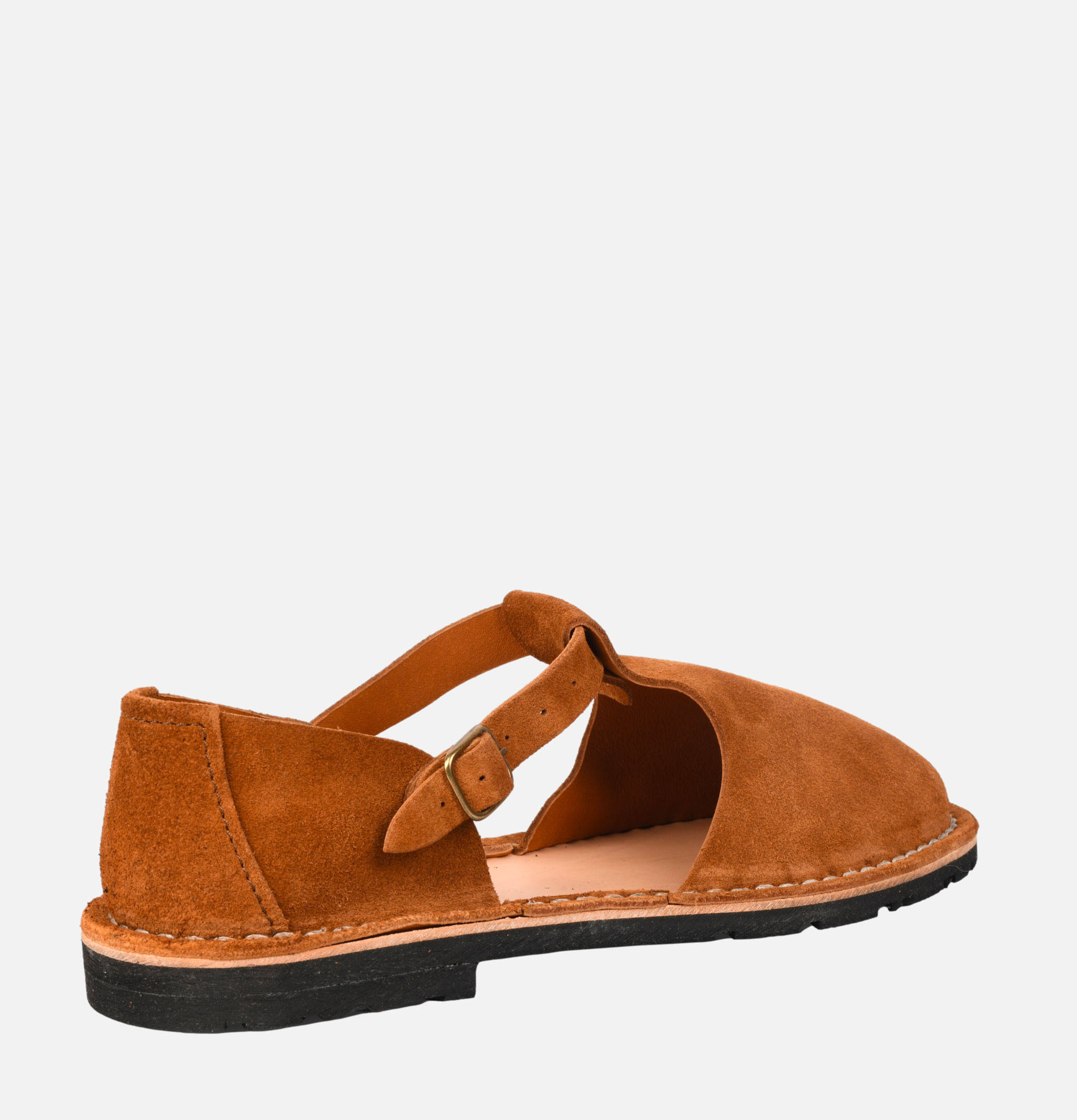 Steve Mono 10/12 Artisanal Sandal Cognac