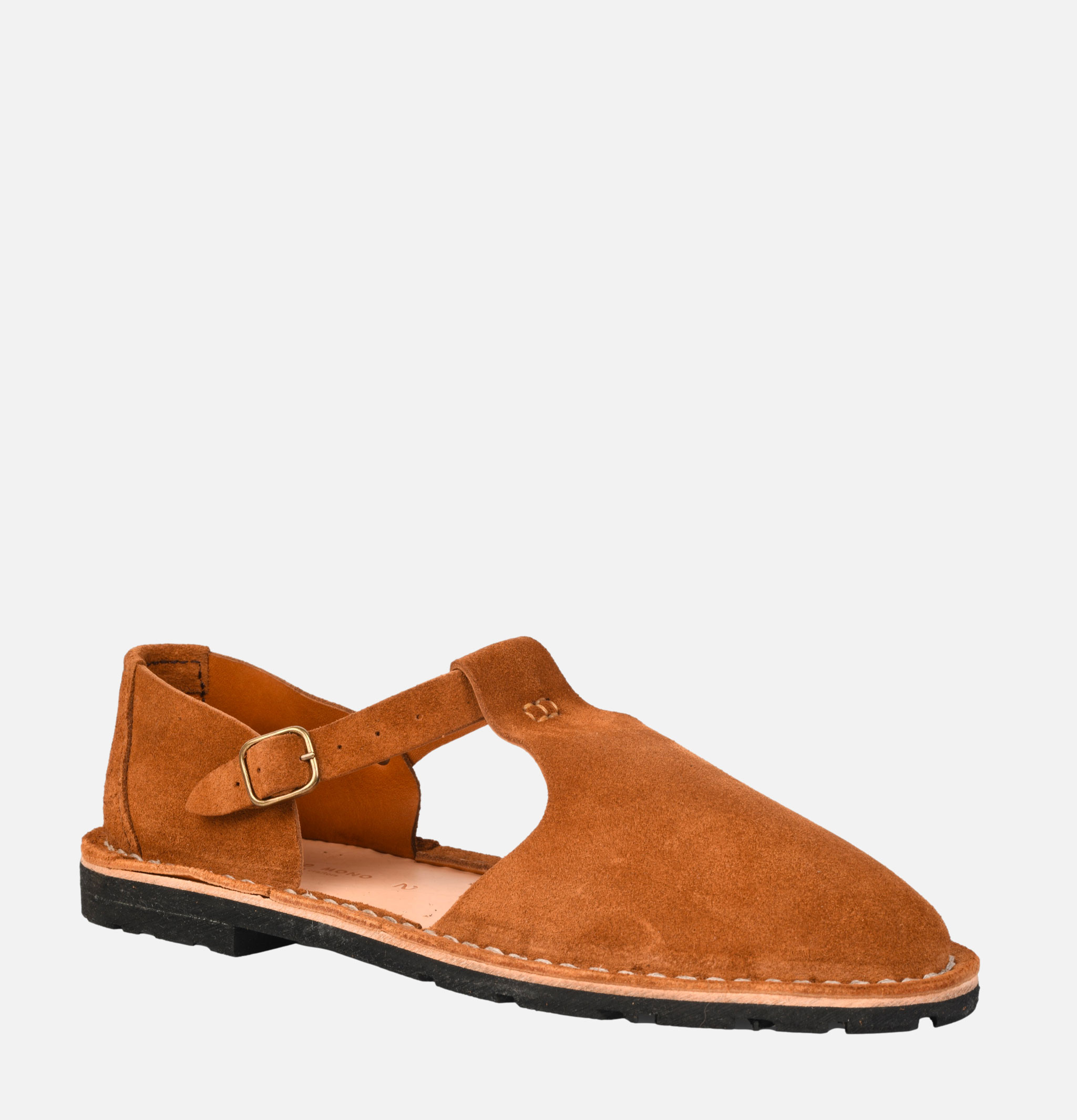 Steve Mono 10/12 Artisanal Sandal Cognac