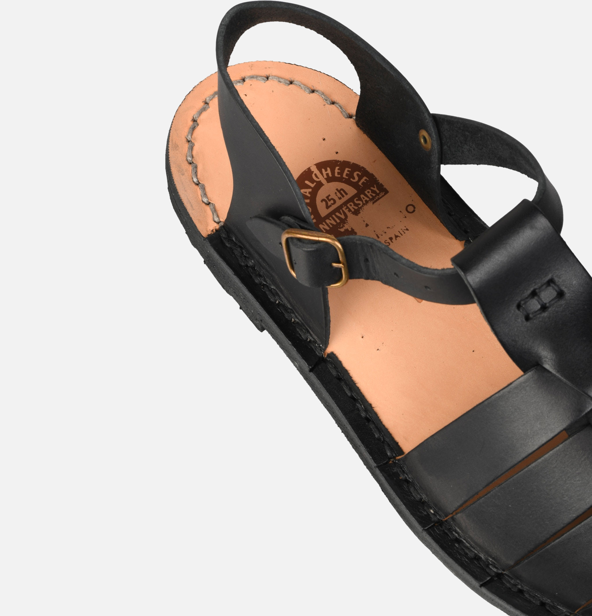 Steve Mono 10/09 Sandal Black Exclusive Edition Royalcheese Paris