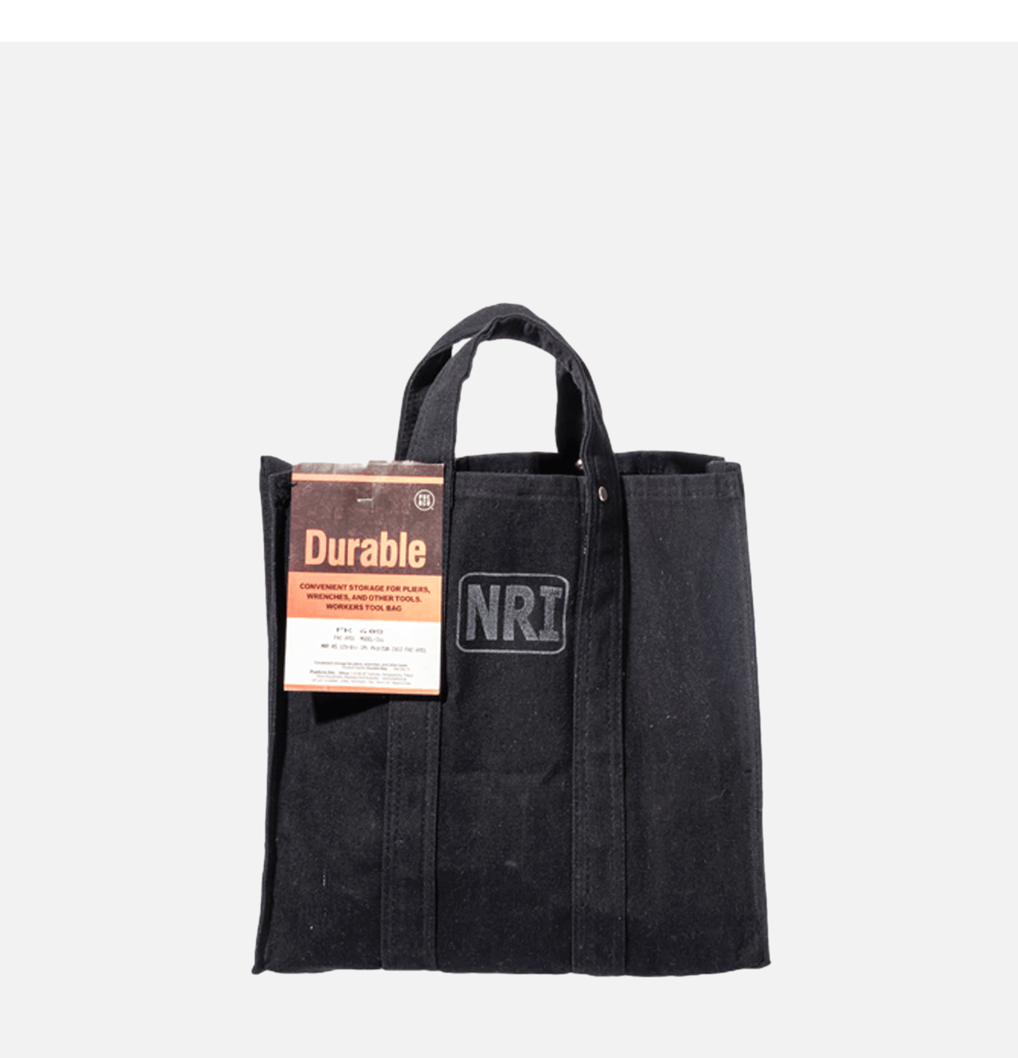Sac Puebco Japan Labour Tote Bag Small Black