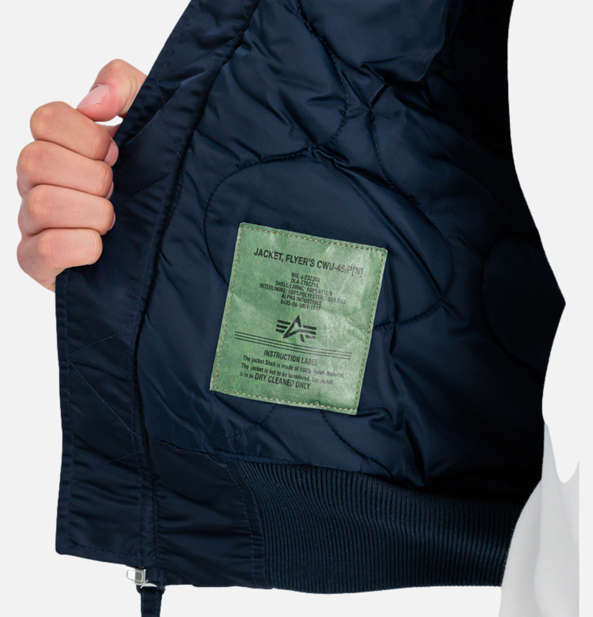 Alpha Industries Bombers Cwu 45 Navy