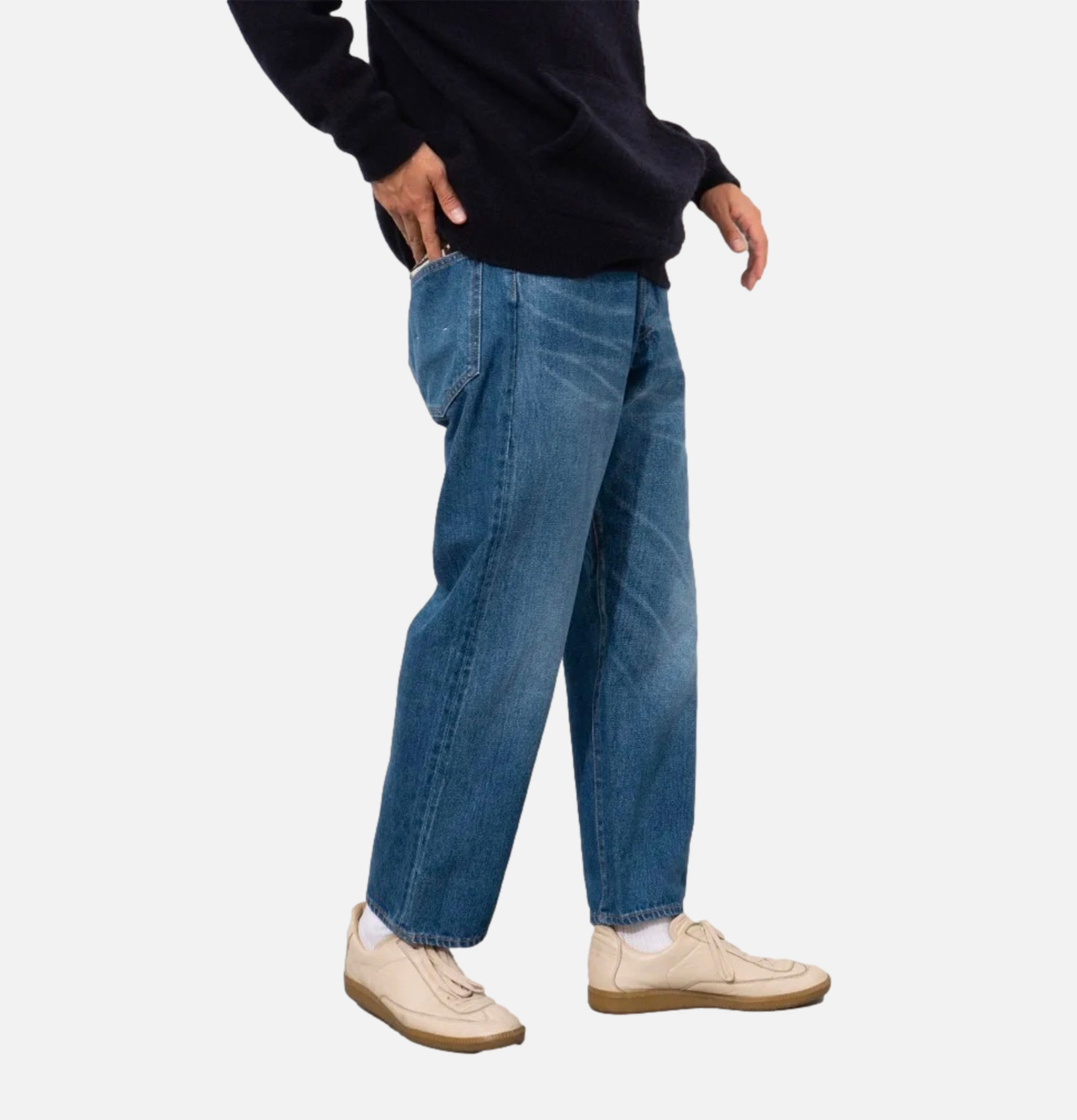 Ordinary Fits Loose Ankle Denim Used Blue