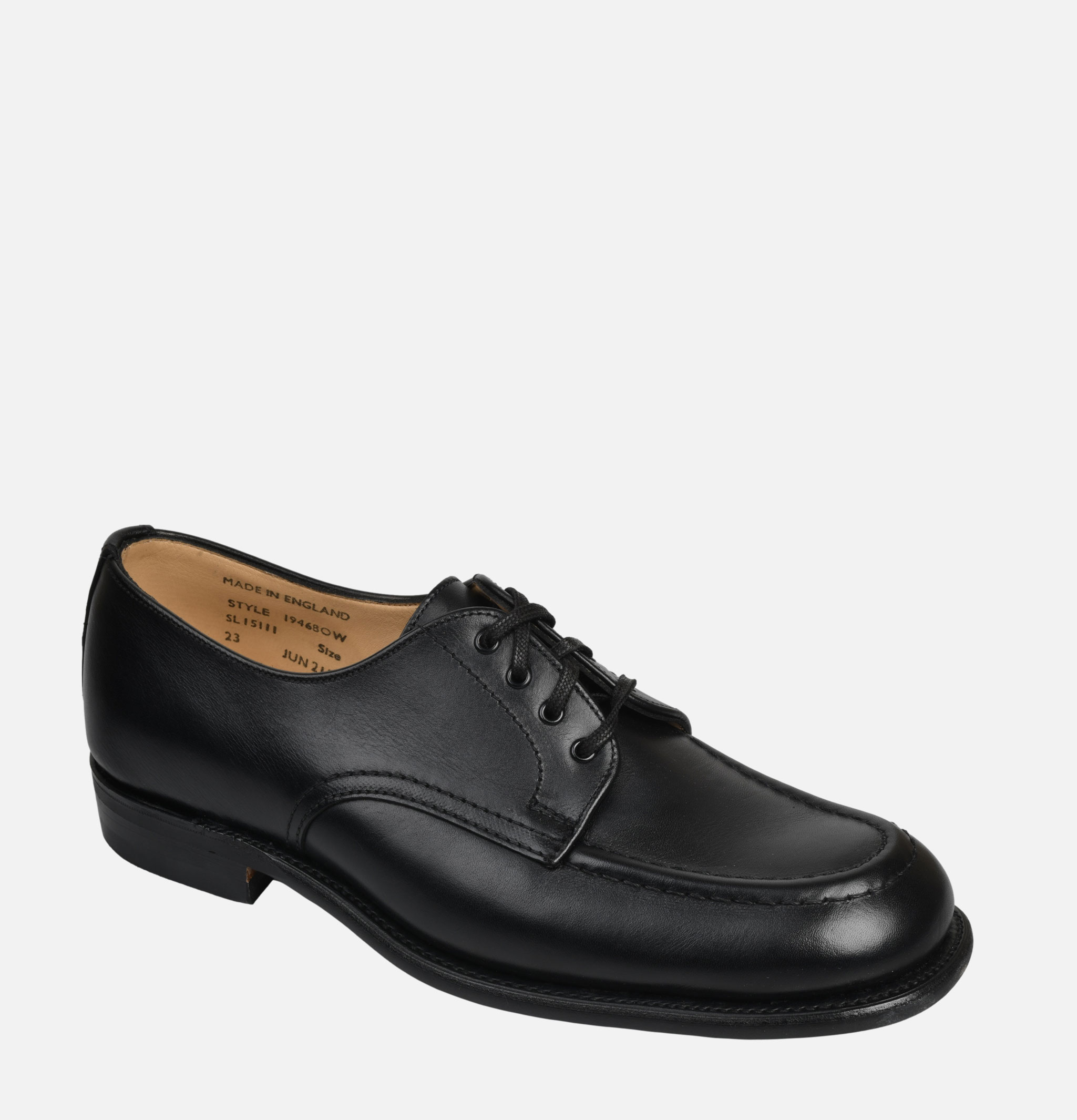 Sanders Chaussures B.G.S Apron Gibson Noir