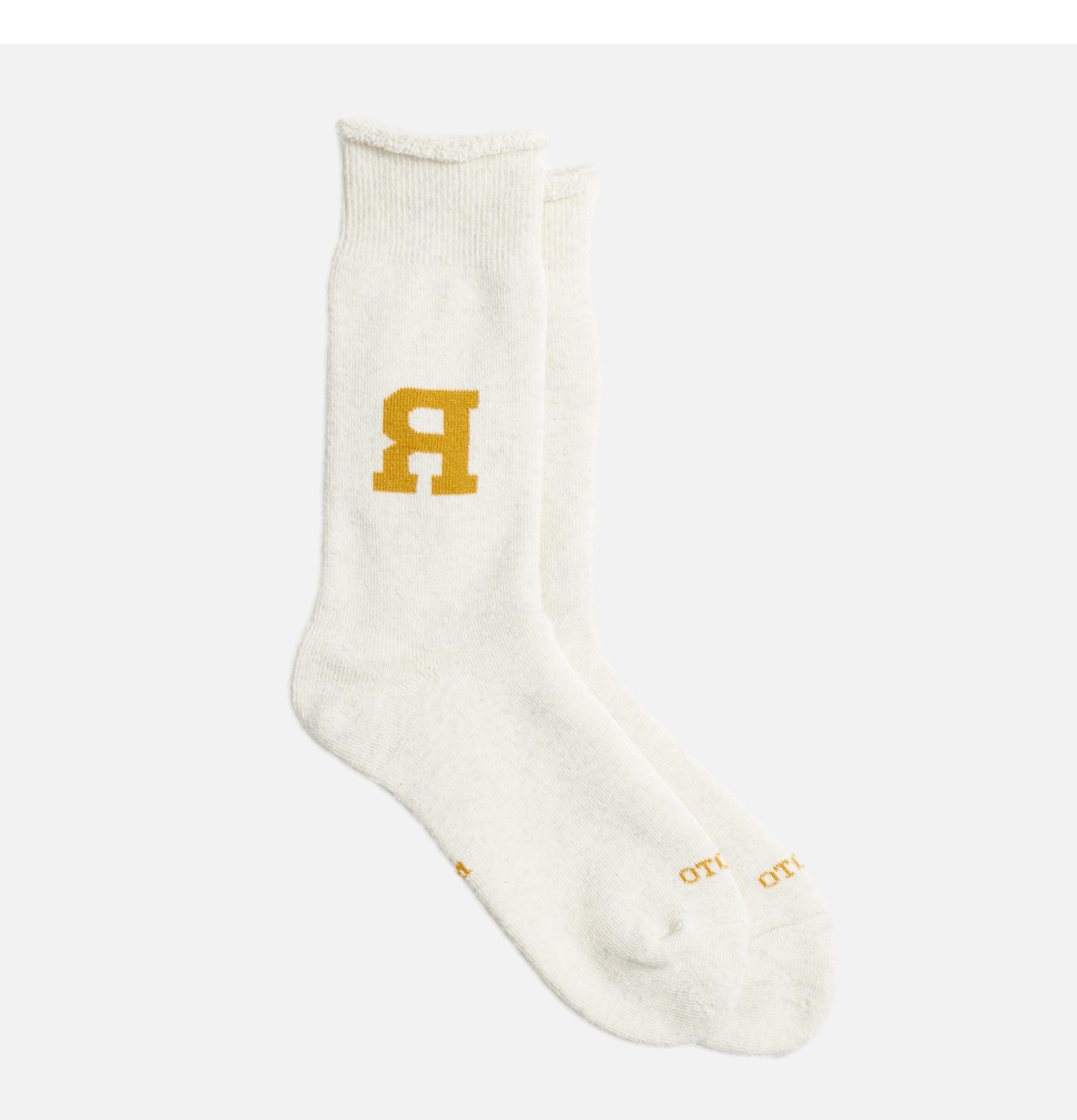 Rototo Chaussettes Raffy Sweat Gold