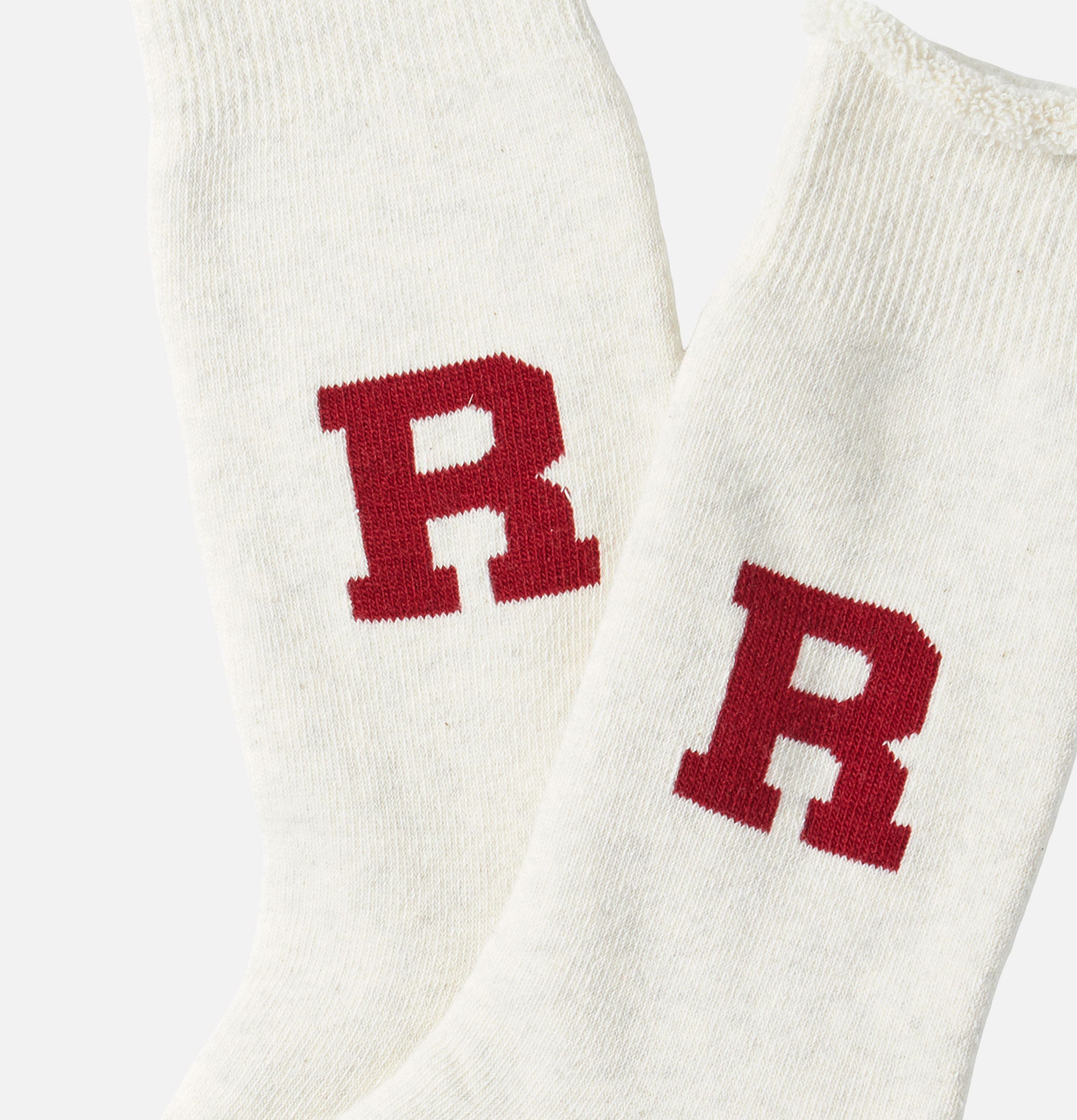 Rototo | Chaussettes Raffy Sweat Dark Rouge | Royalcheese Paris