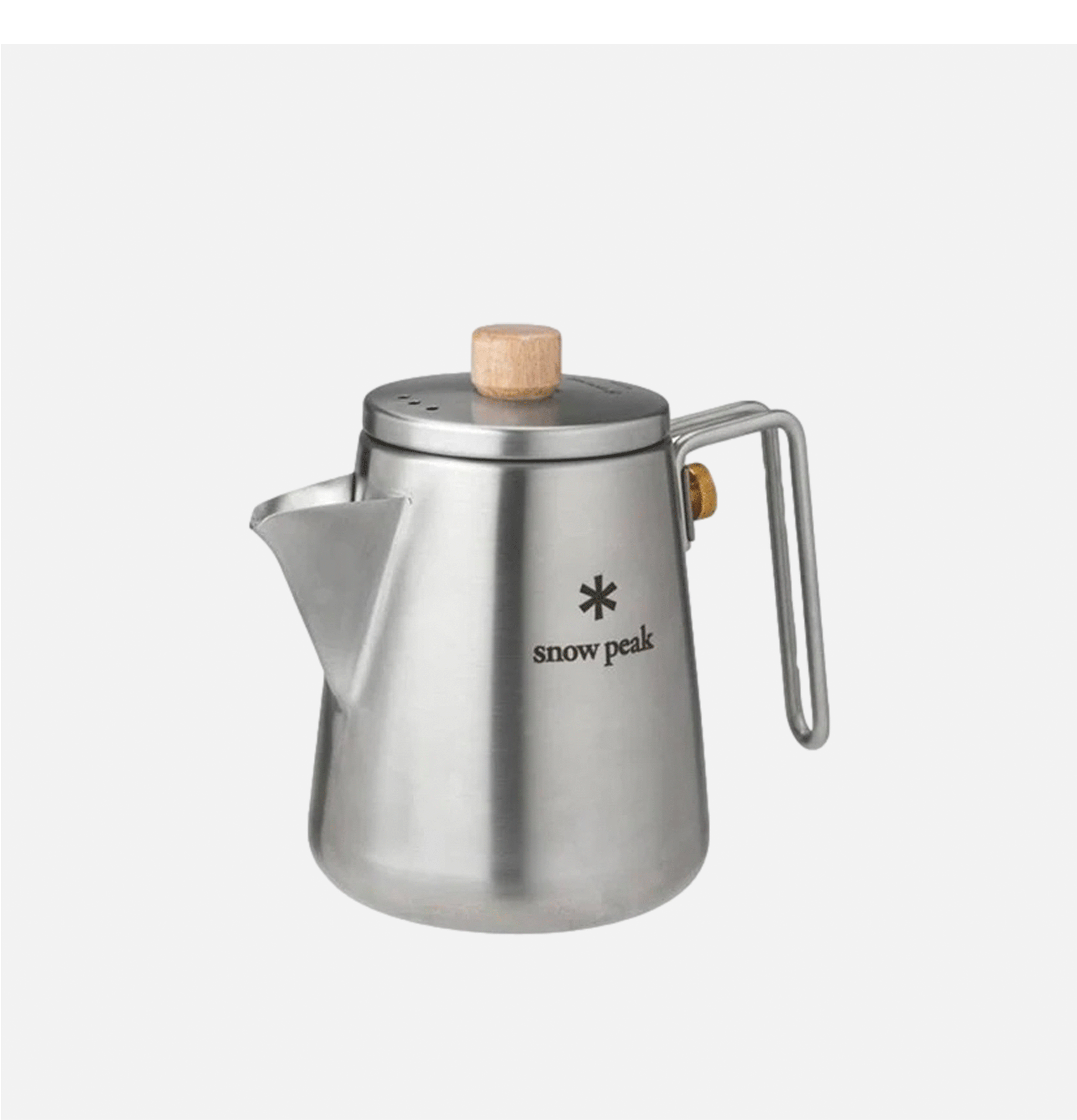 Snow Peak Field Barista Kettle Acier