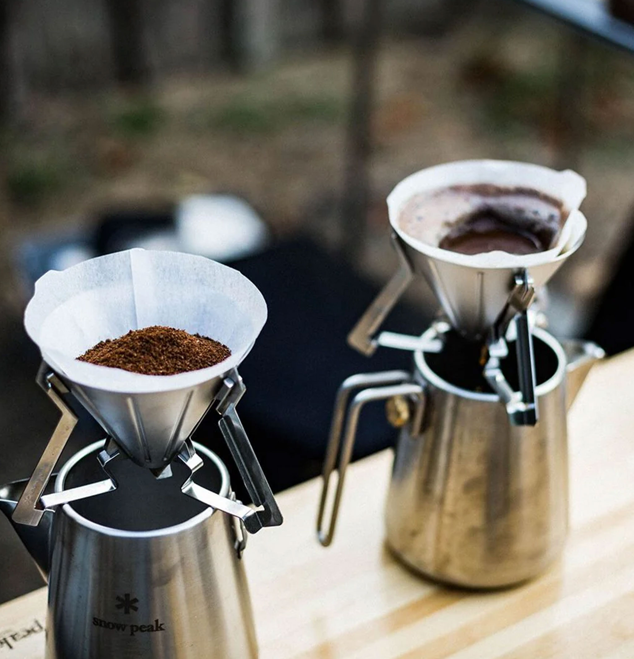 Snow Peak | Field Barista Kettle Acier | Royalcheese Paris