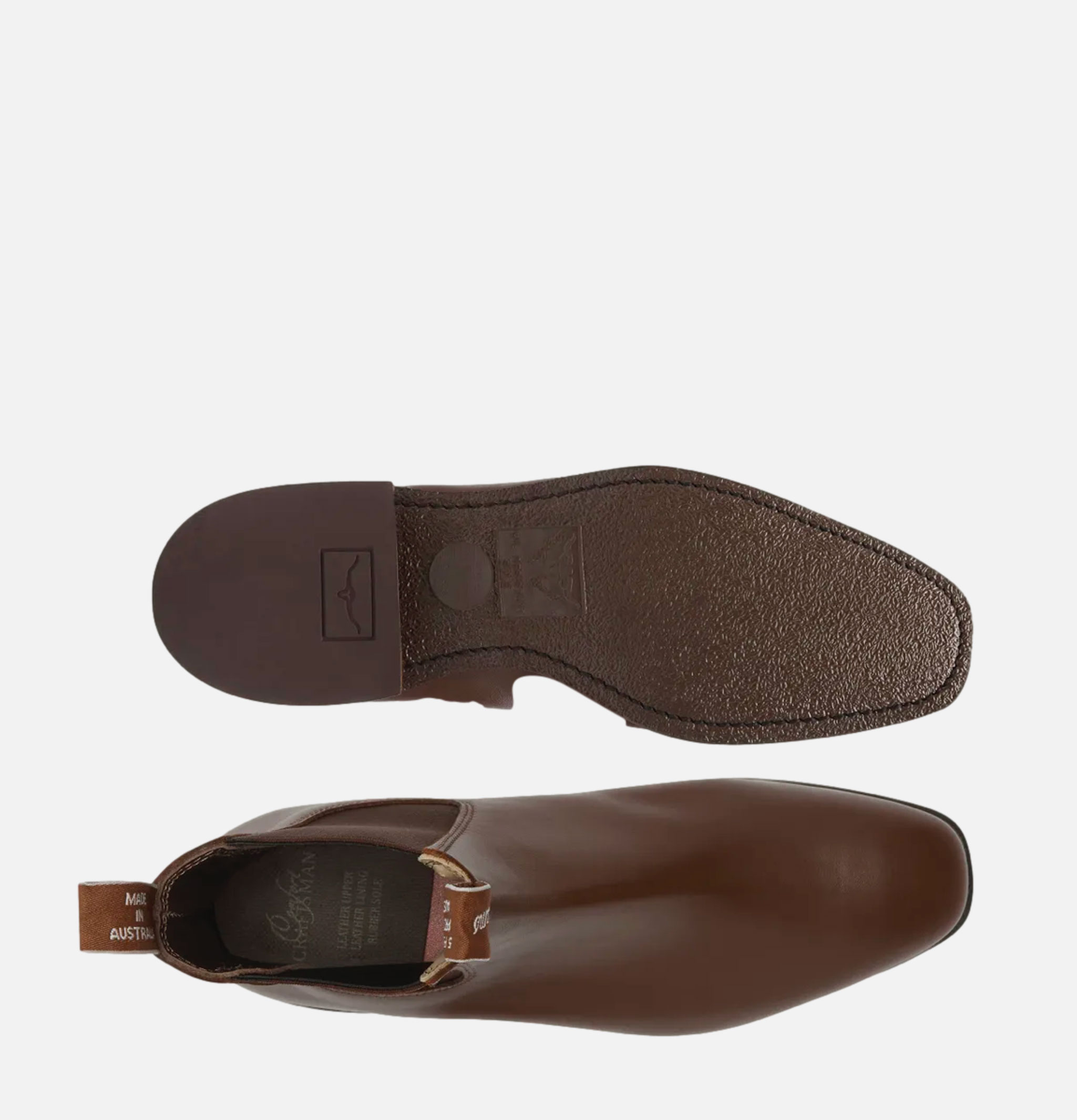 R.M.Williams Bottes Comfort Crafstman Dark Tan