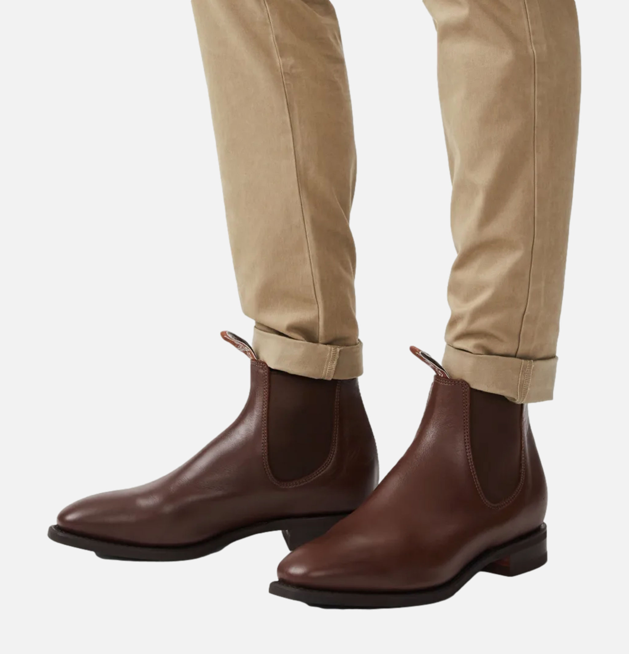 R.M.Williams Bottes Comfort Crafstman Dark Tan