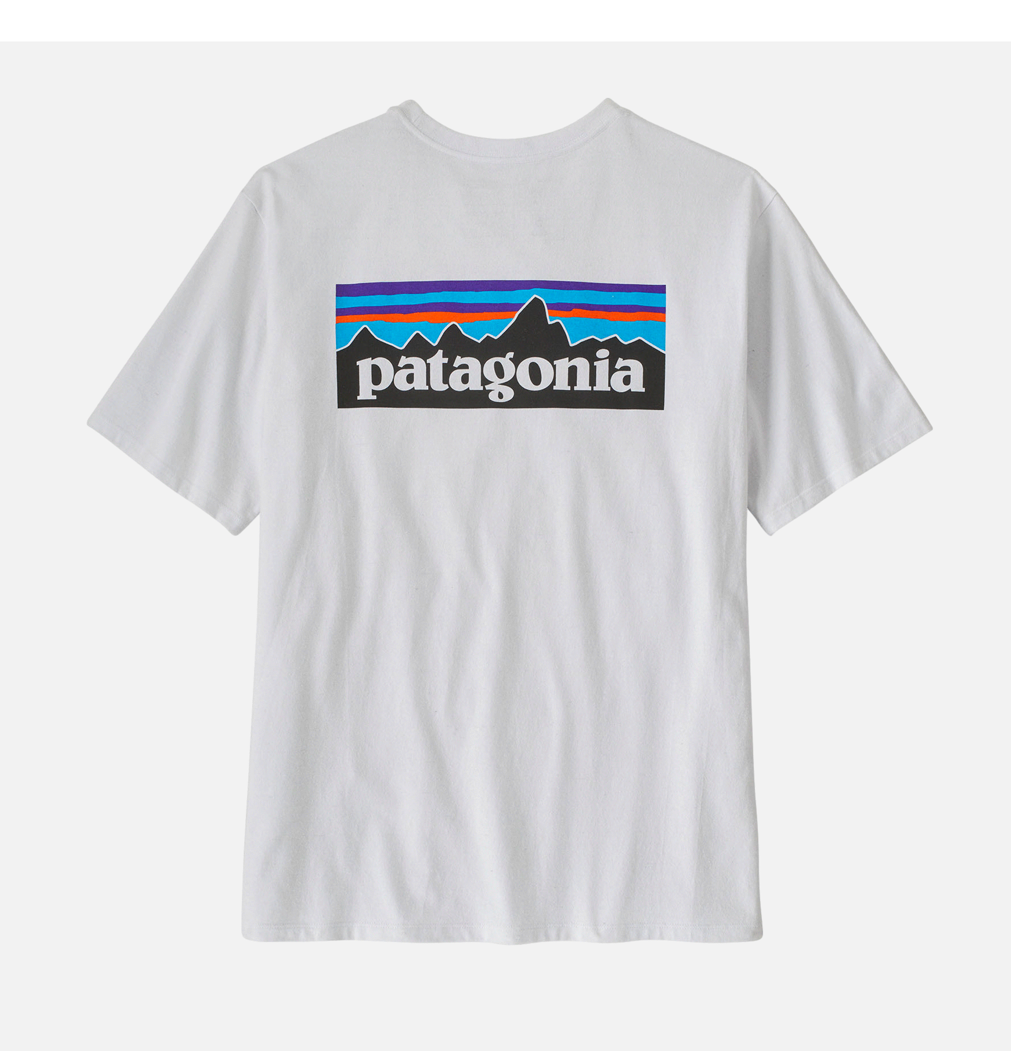 Patagonia T-Shirt P6 Logo Blanc