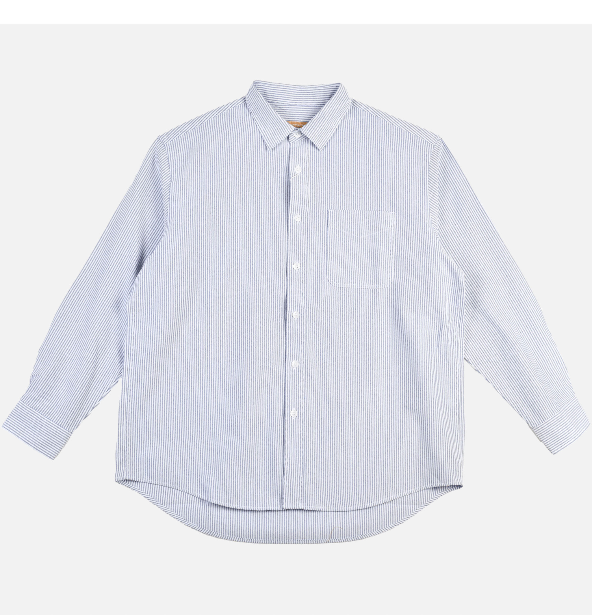 Frizmworks Chemise Stripes Overshirt Bleu