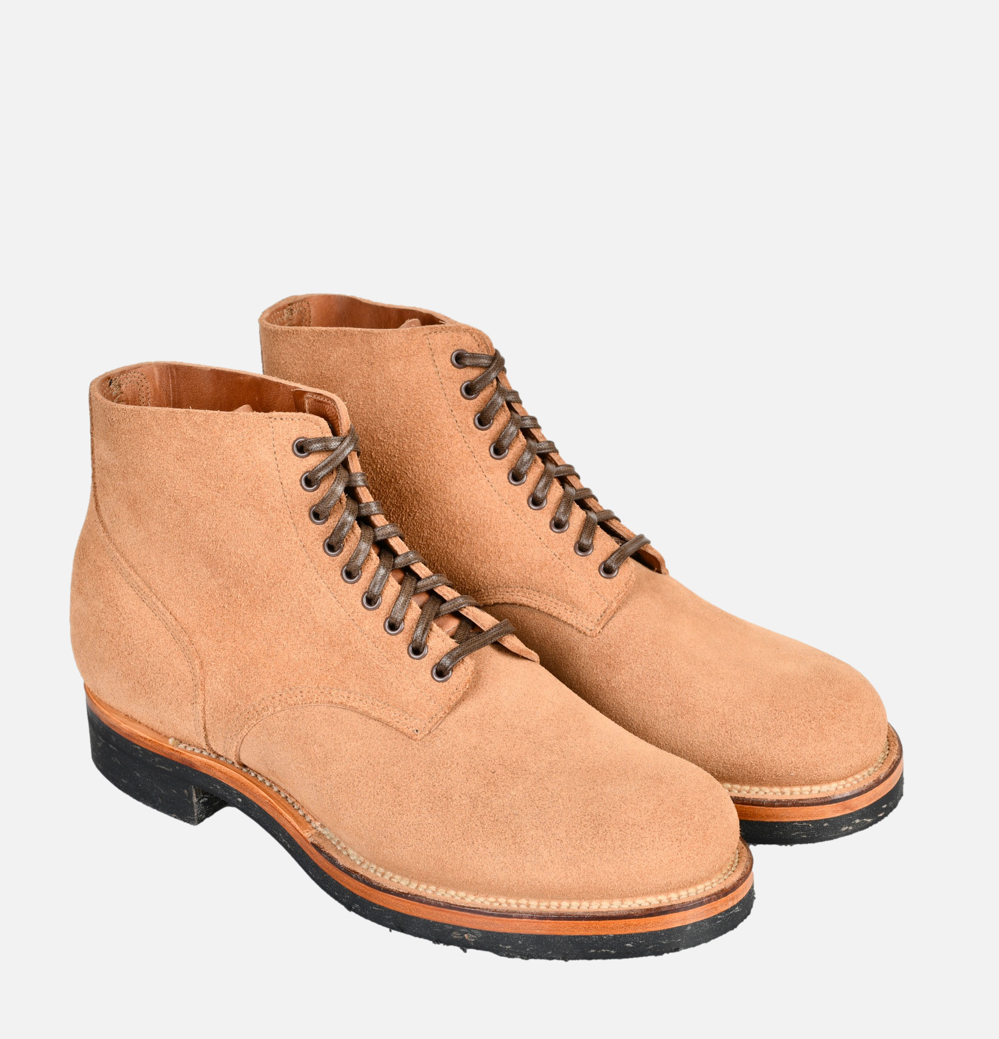 Viberg Bottes Horween Marine Field Shoe