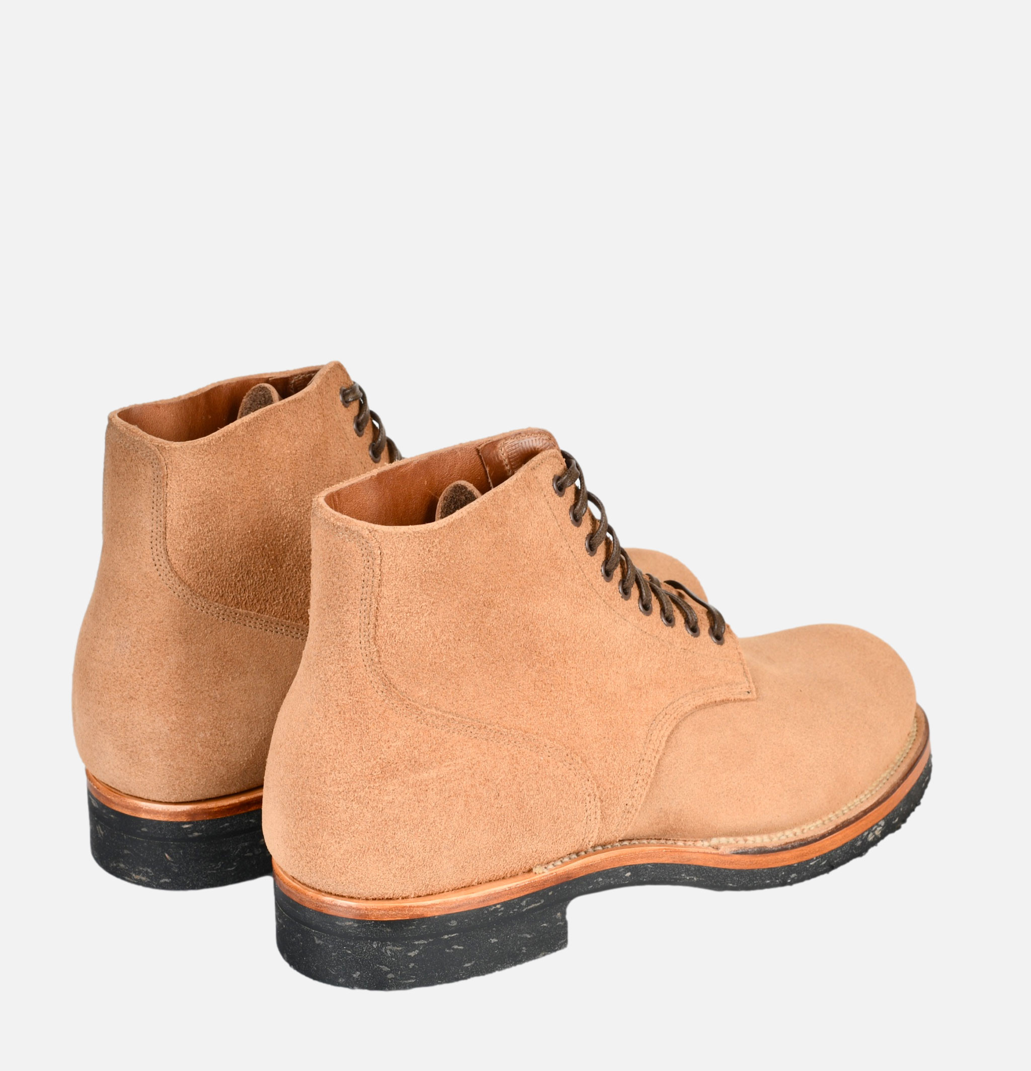 Viberg Bottes Horween Marine Field Shoe