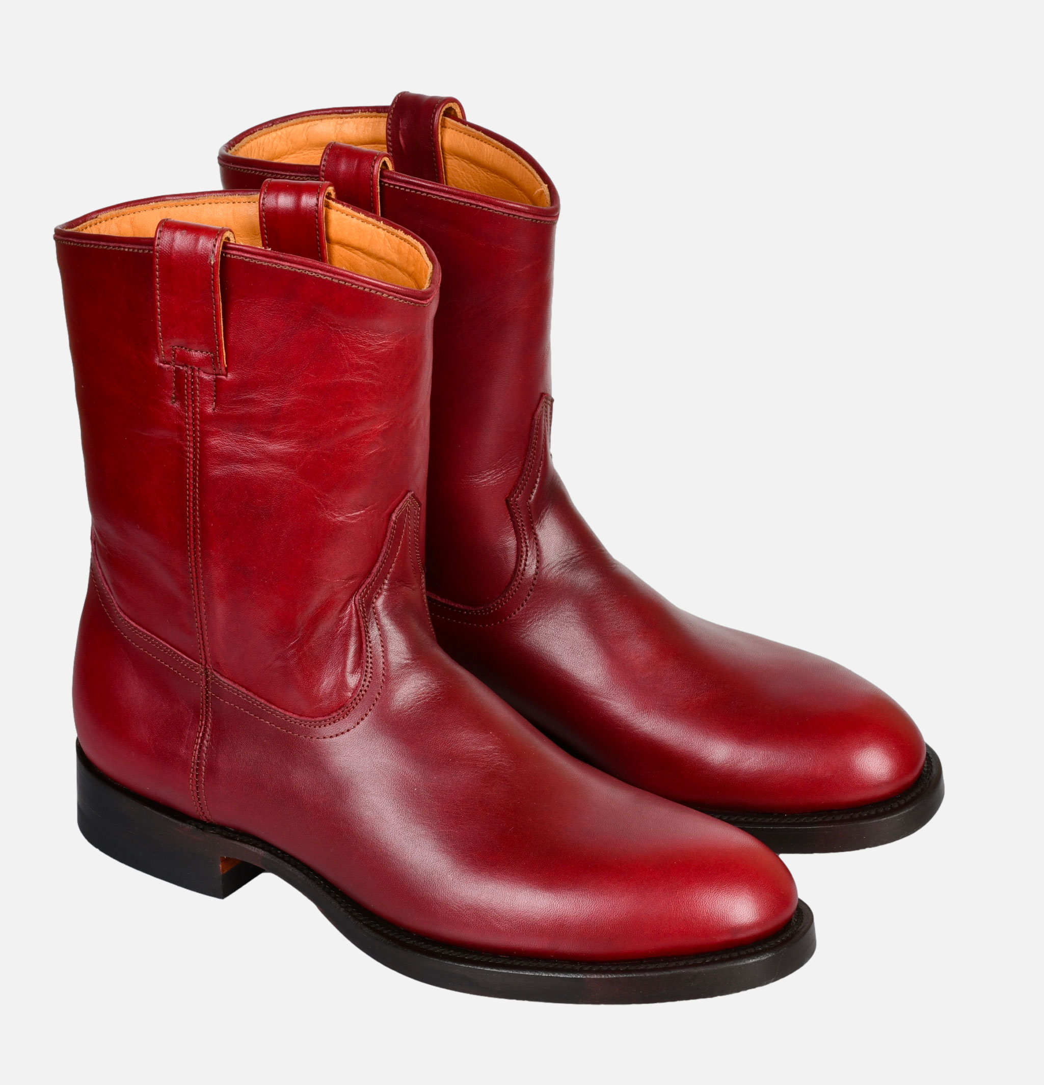 Unmarked Bottes Roper Pull Up Cerise