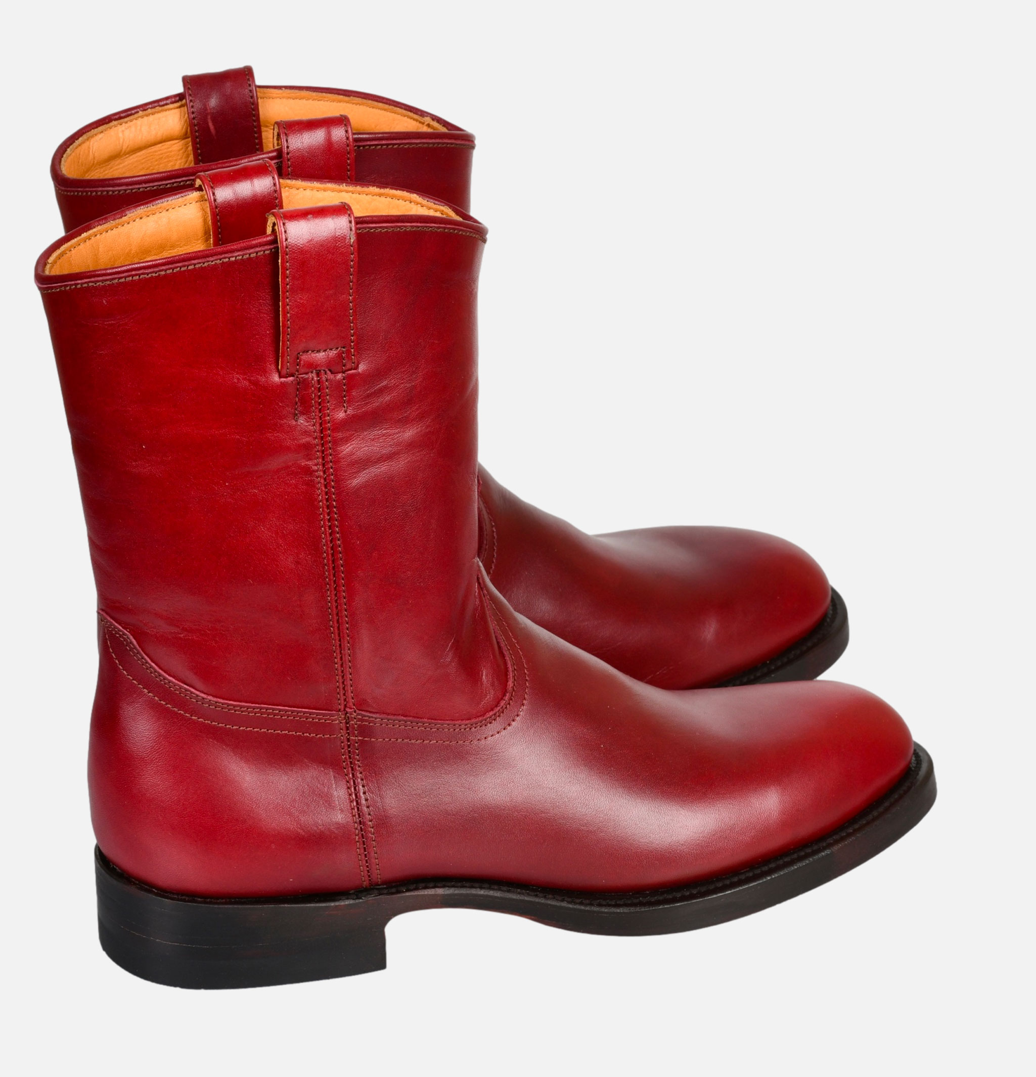 Unmarked Bottes Roper Pull Up Cerise