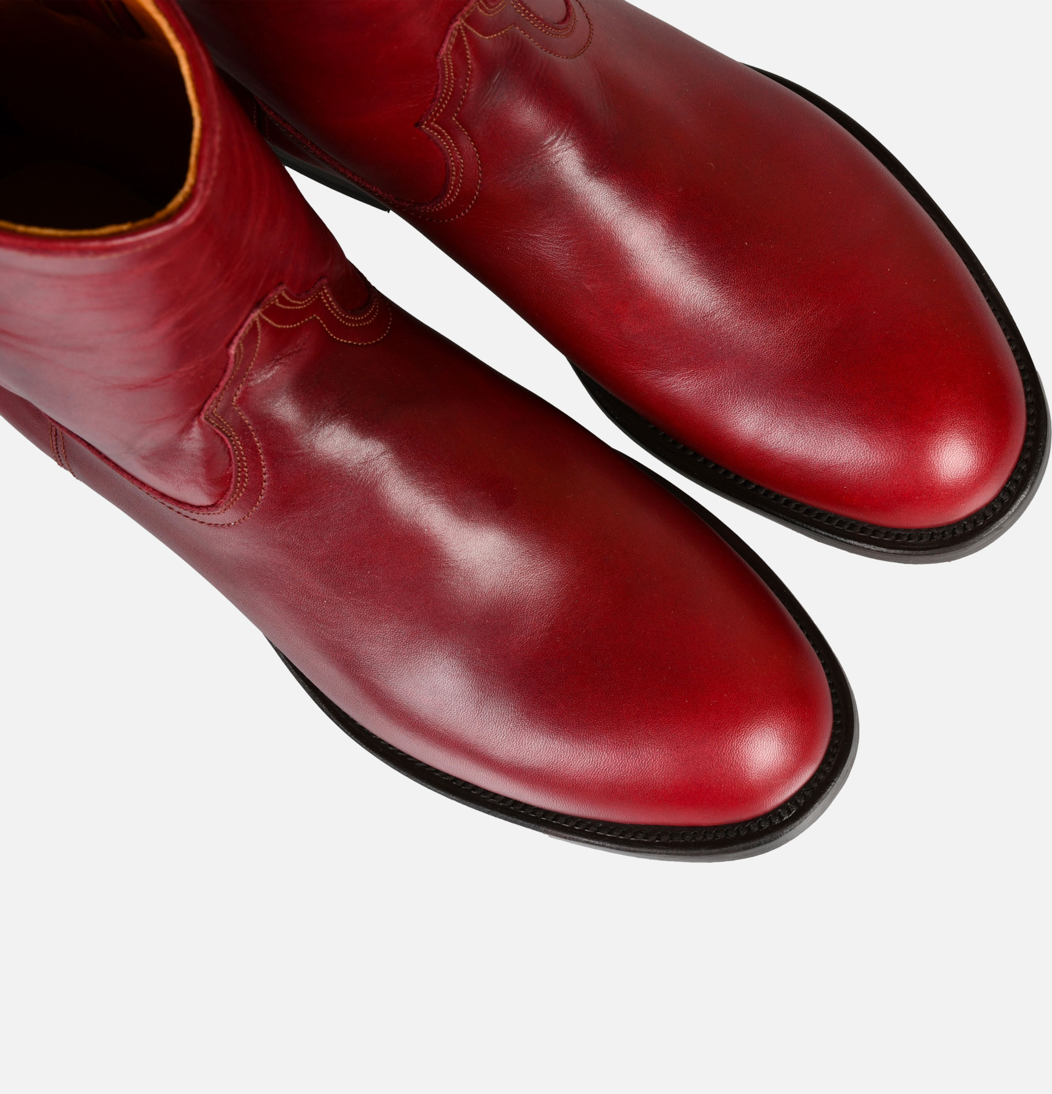 Unmarked Bottes Roper Pull Up Cerise