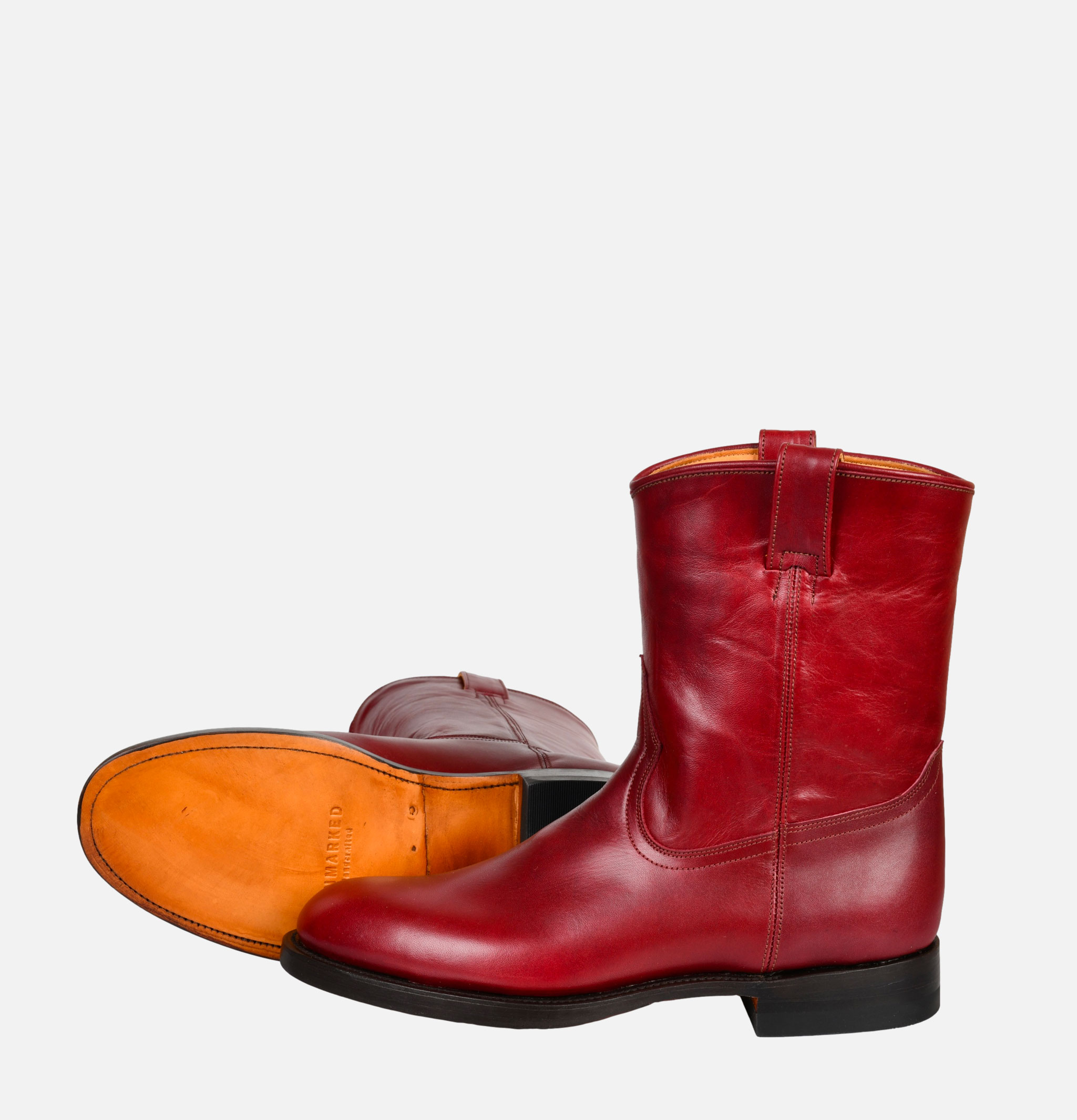 Unmarked Bottes Roper Pull Up Cerise