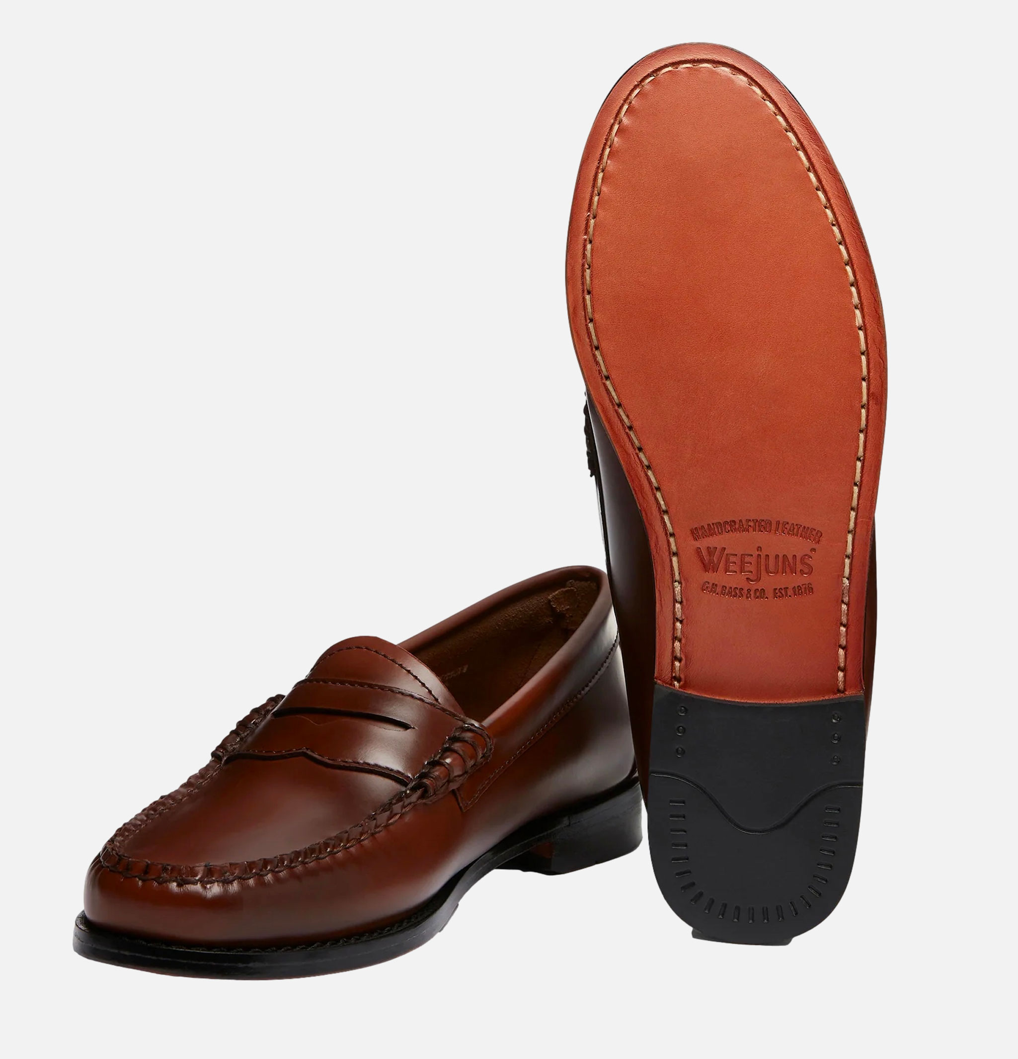 G.H Bass Weejun Femme Penny Cognac