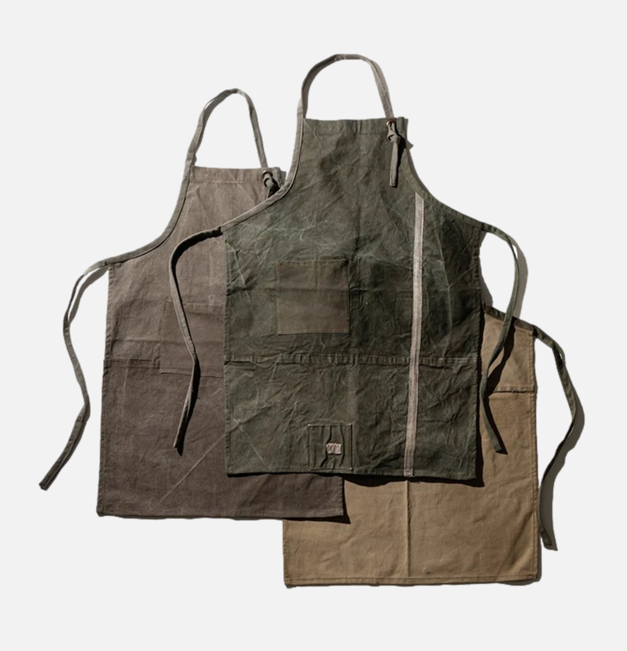 Puebco Old Tent Tablier Mat Olive
