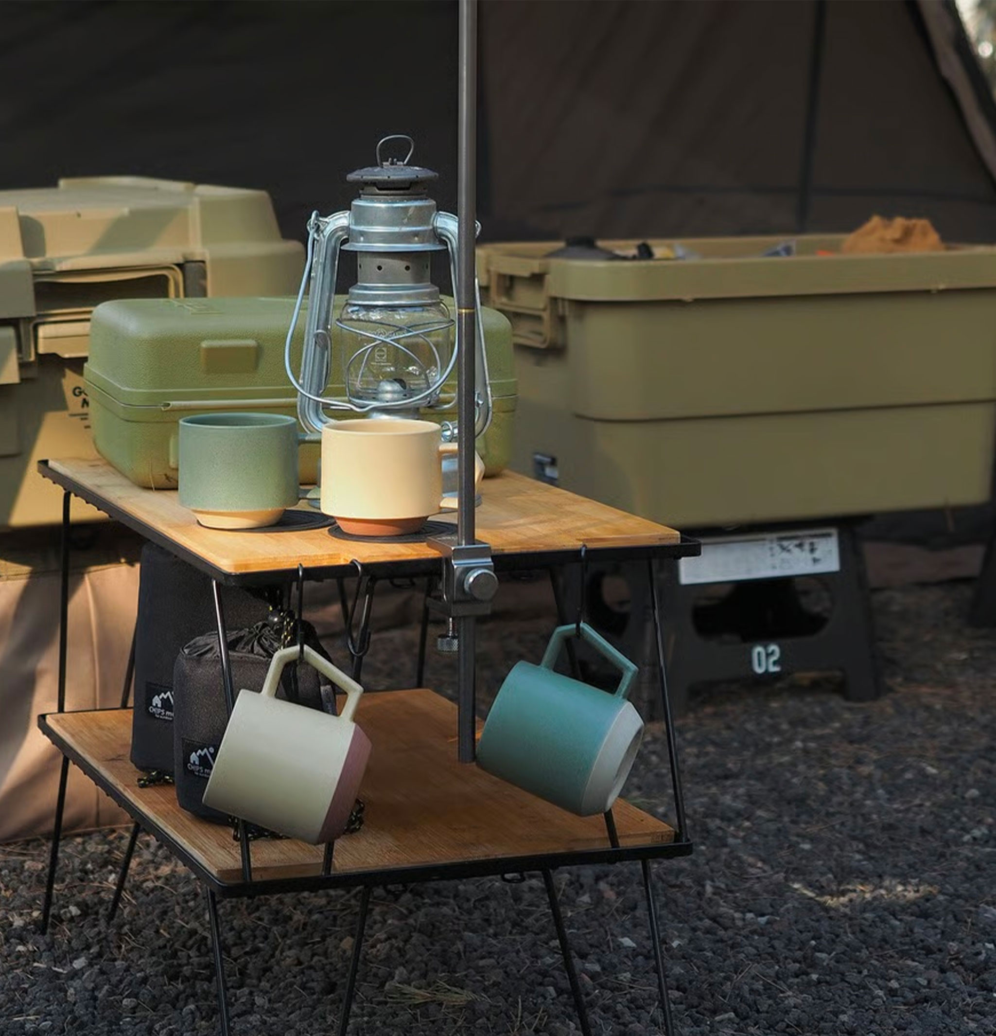 Chips Japan Outdoor Mug Khaki