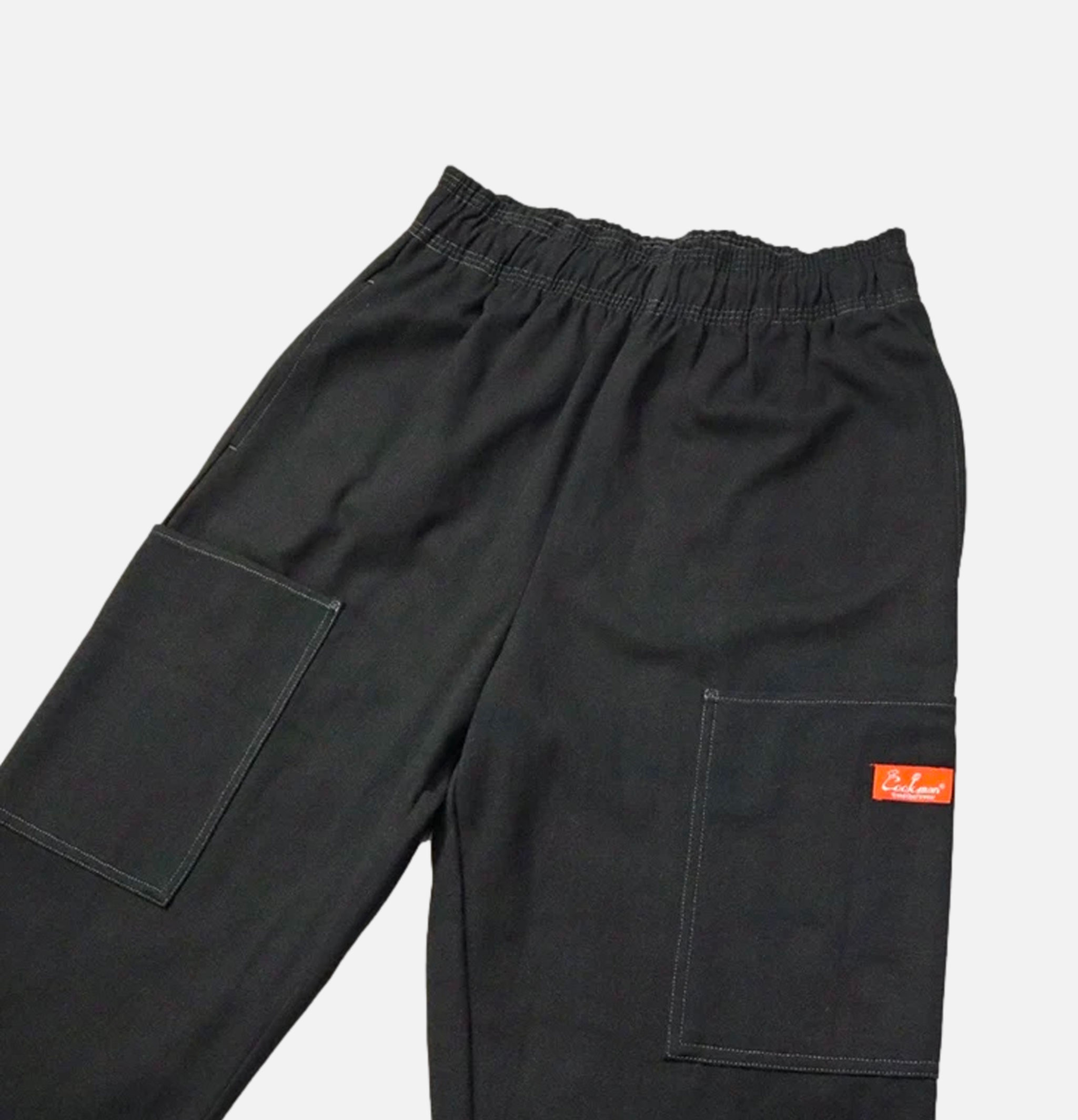Cookman Semi-large Pantalon Frontpocket Noir