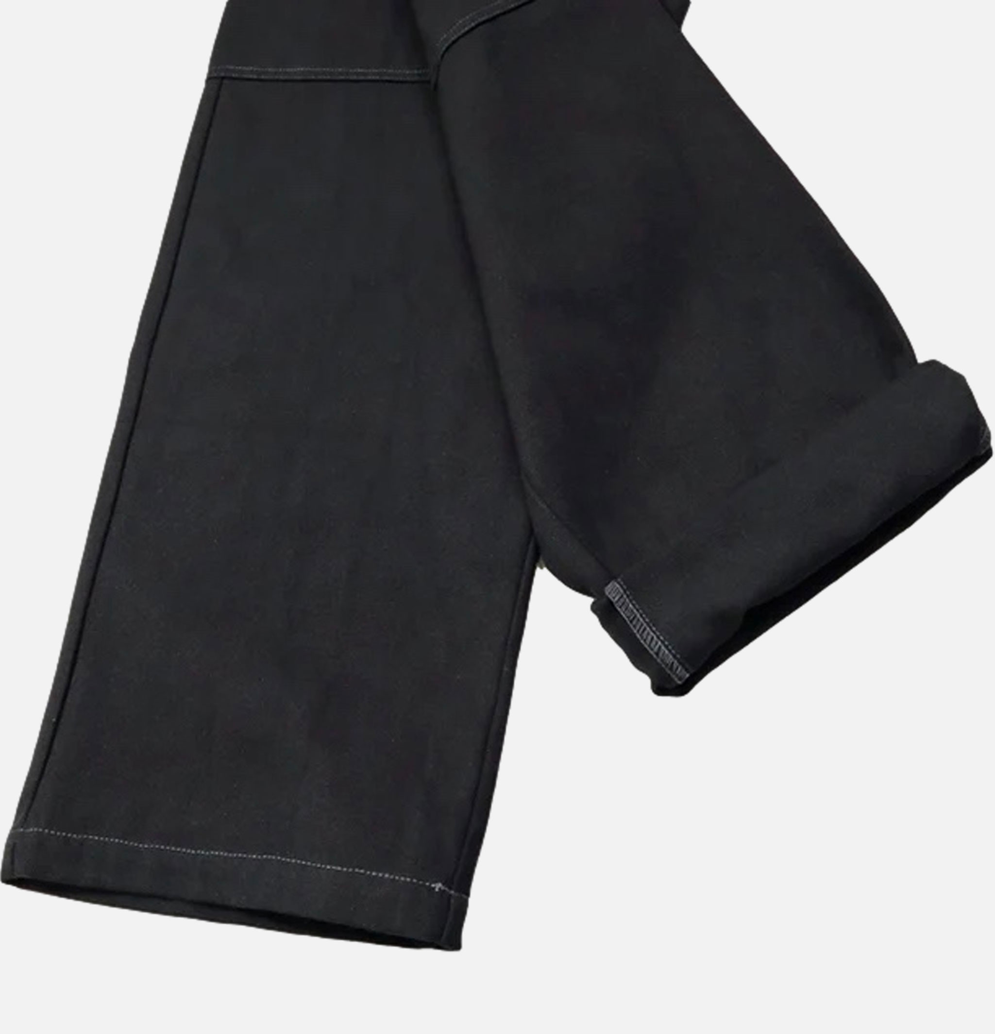 Cookman Semi-large Pantalon Frontpocket Noir