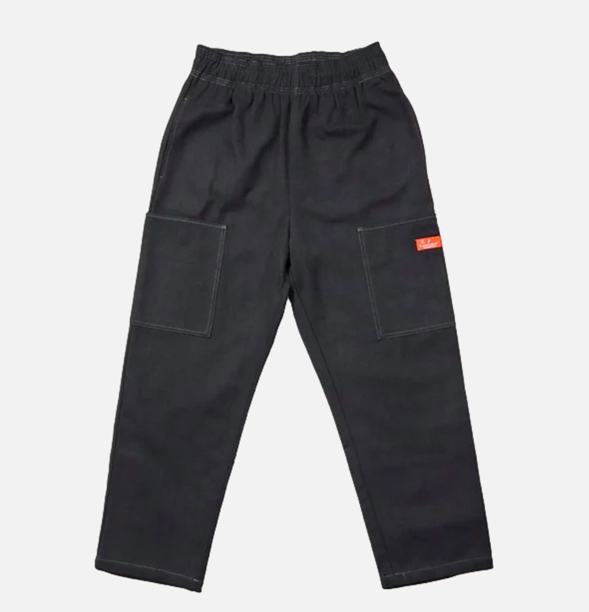 Cookman Semi-large Pantalon Frontpocket Noir