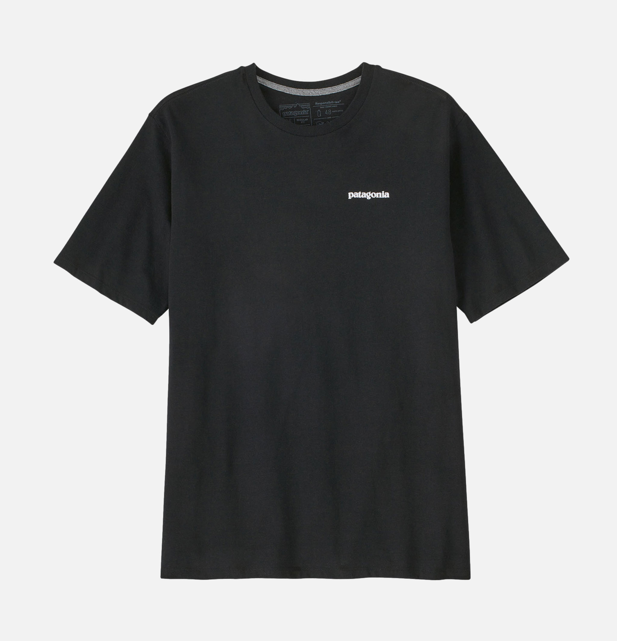 Patagonia T-Shirt P6 Logo Noir
