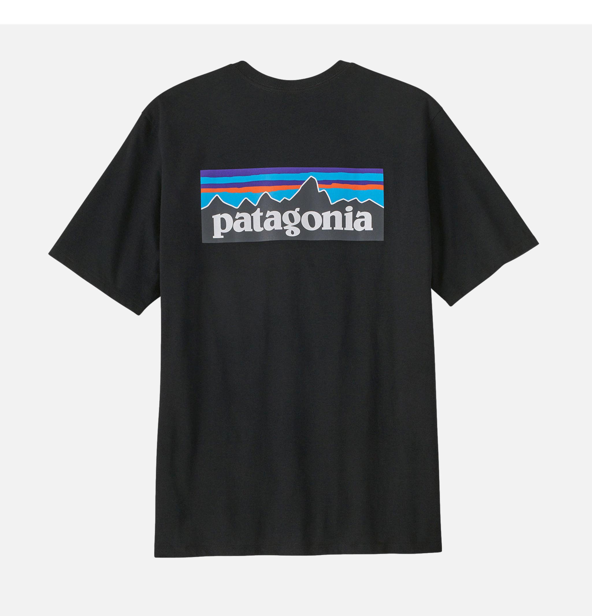 Patagonia T-Shirt P6 Logo Noir