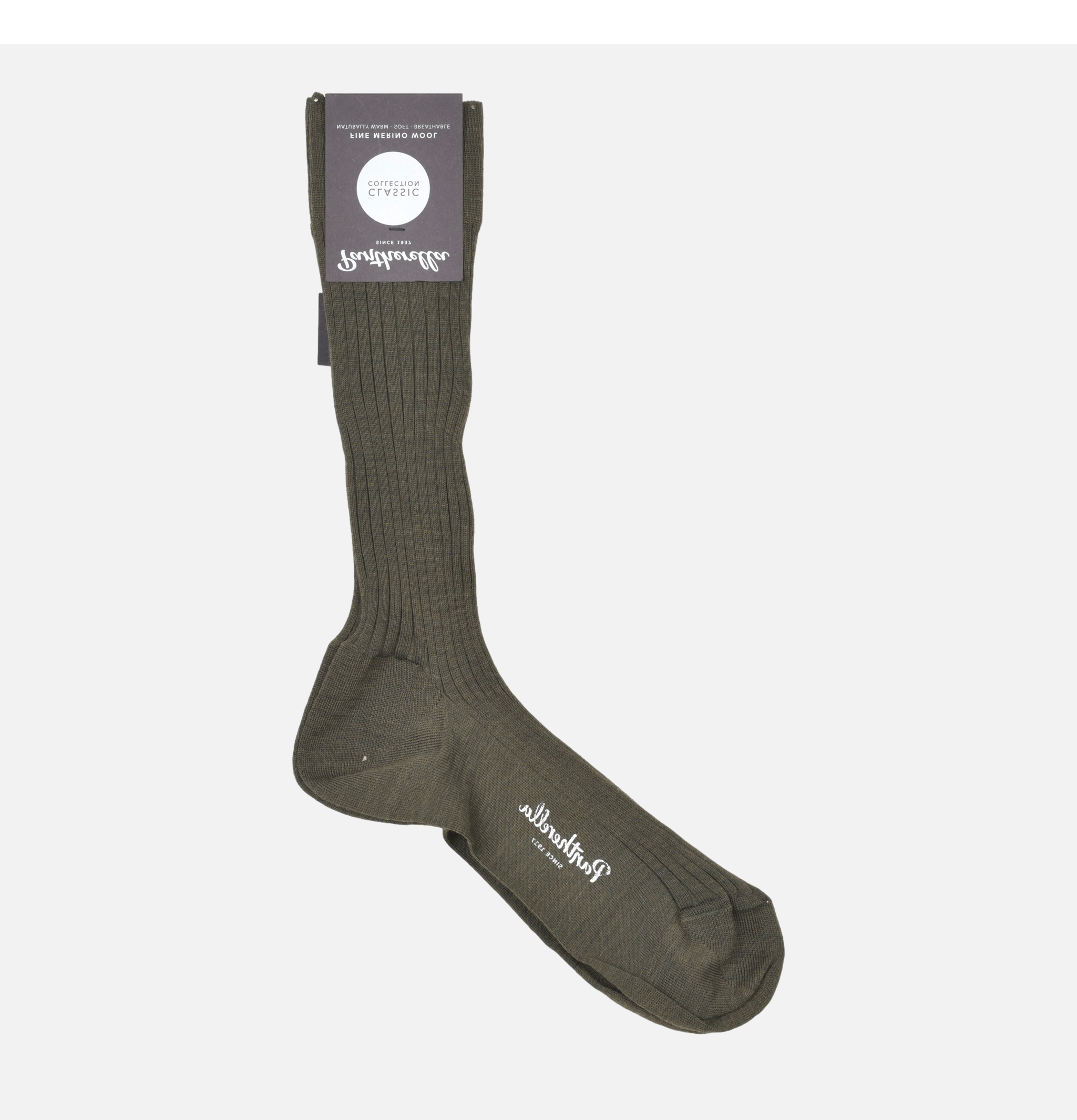 Chaussettes Pantherella Laburnum Dark Olive