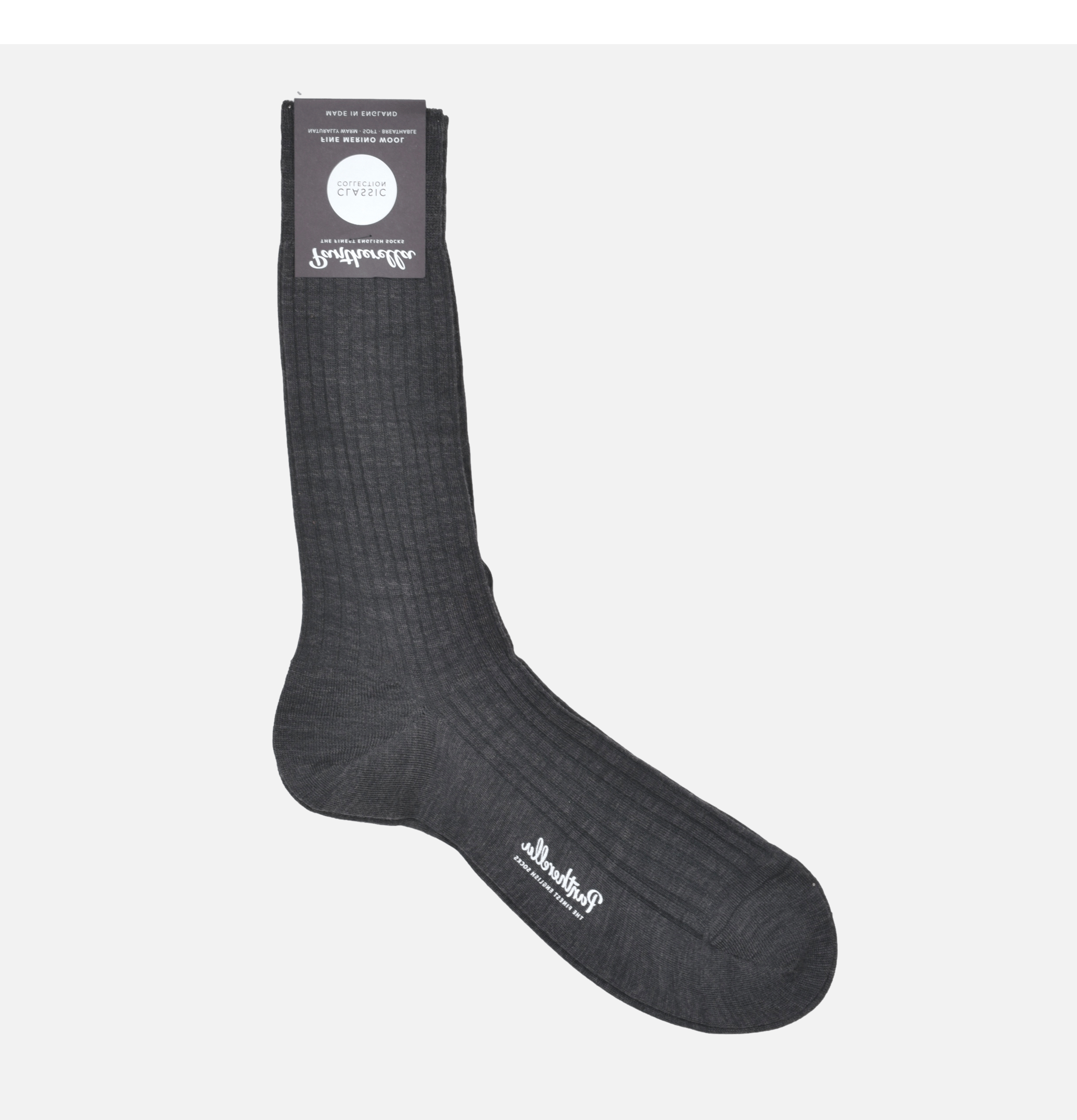 Chaussettes Pantherella Laburnum Charcoal