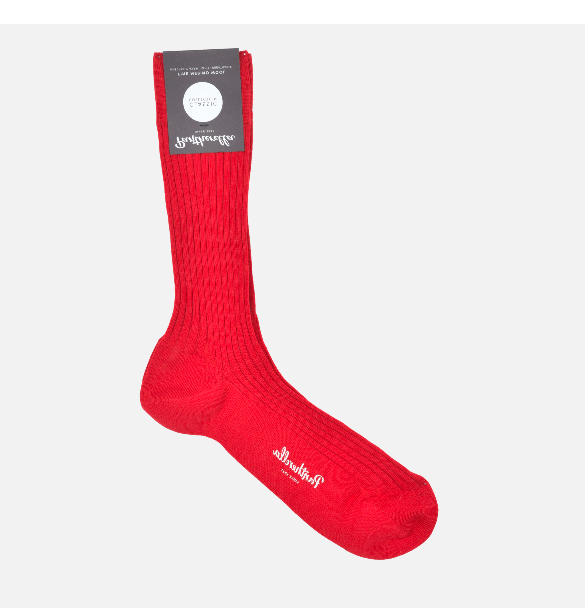 Chaussettes Pantherella Laburnum Rouge