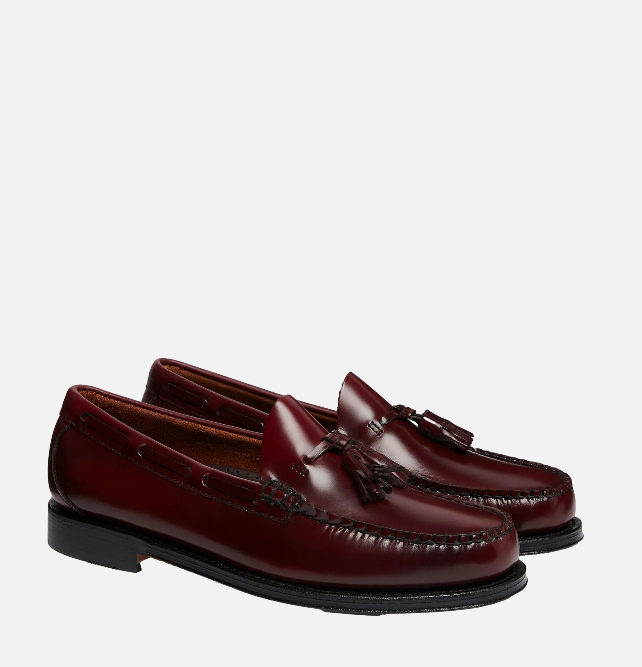 G.H. Bass Weejuns Larkin Tassel Loafers Wine